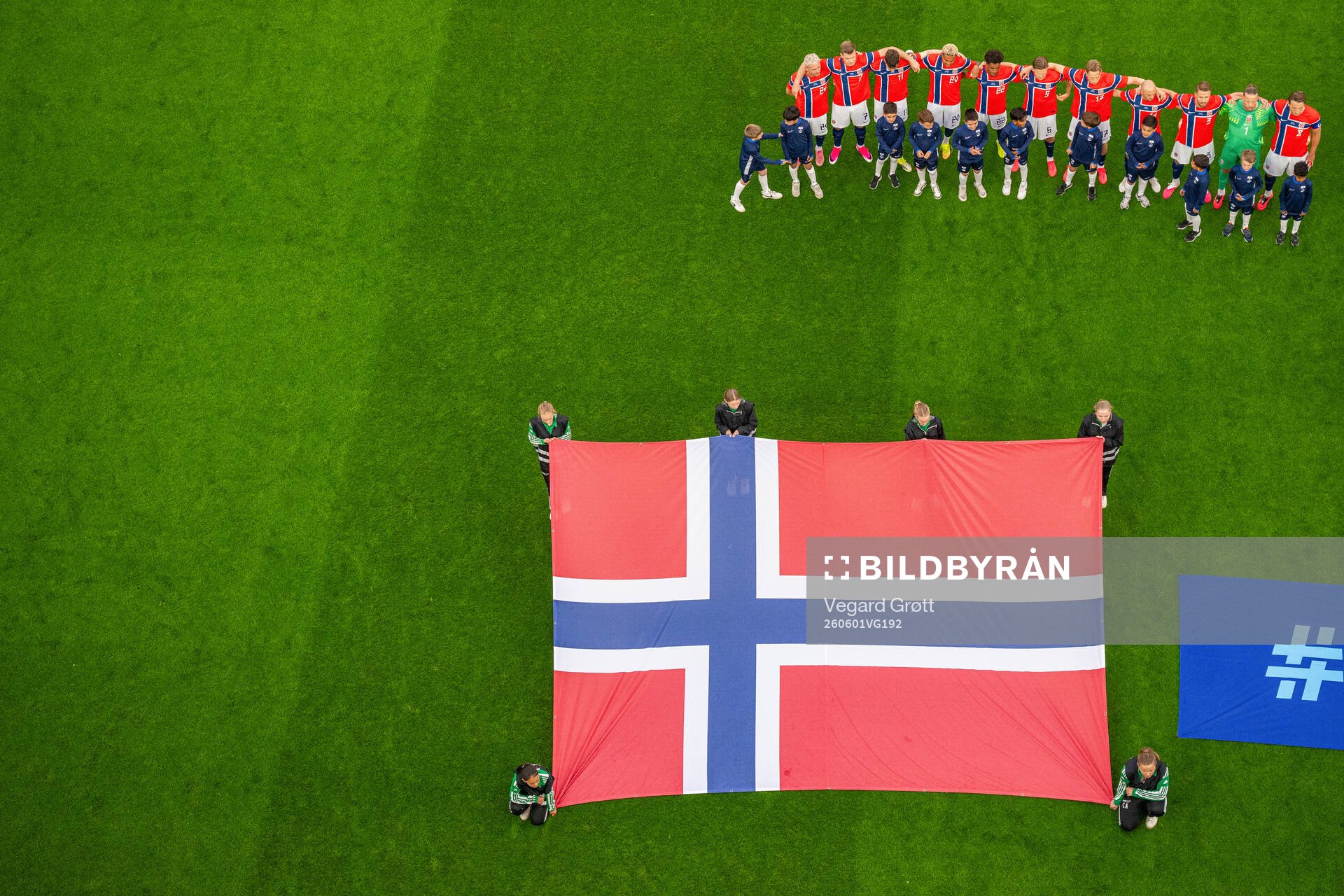 Julian Ryerson, Alexander Sørloth, Jørgen Strand Larsen,