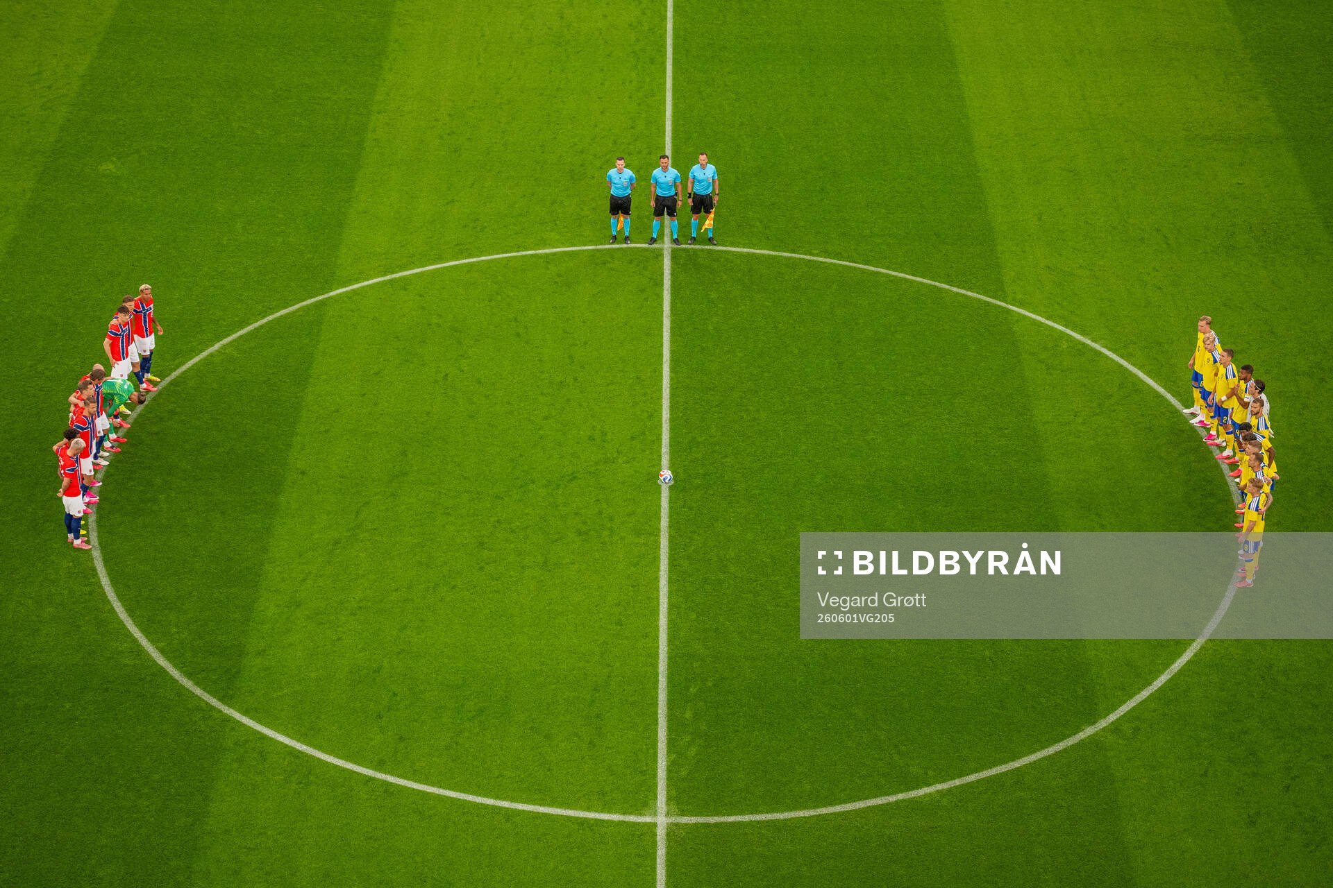 Players of both teams