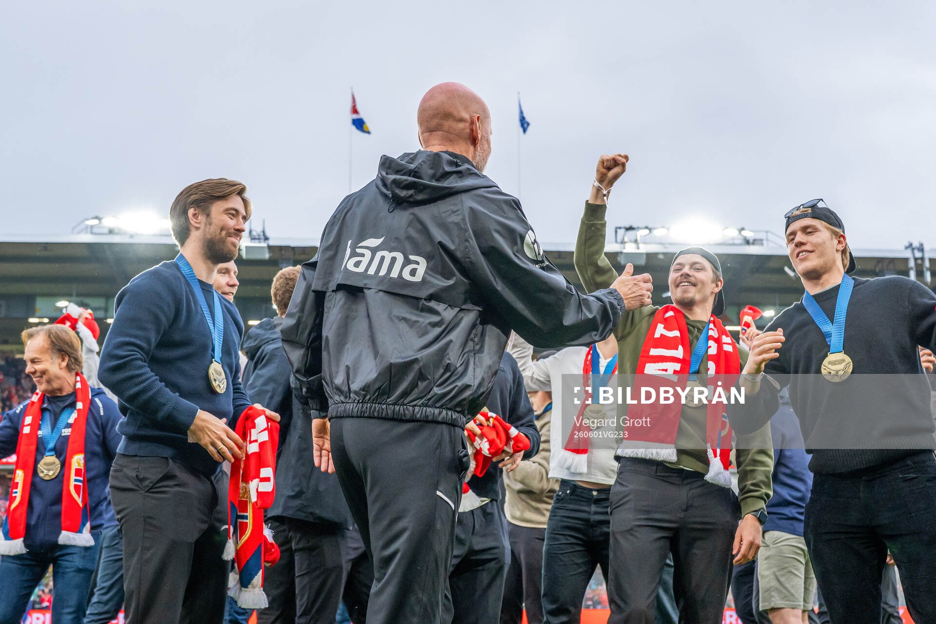 Eirik Salsten, Sander Hurrød, Michael Brandsegg-Nygård