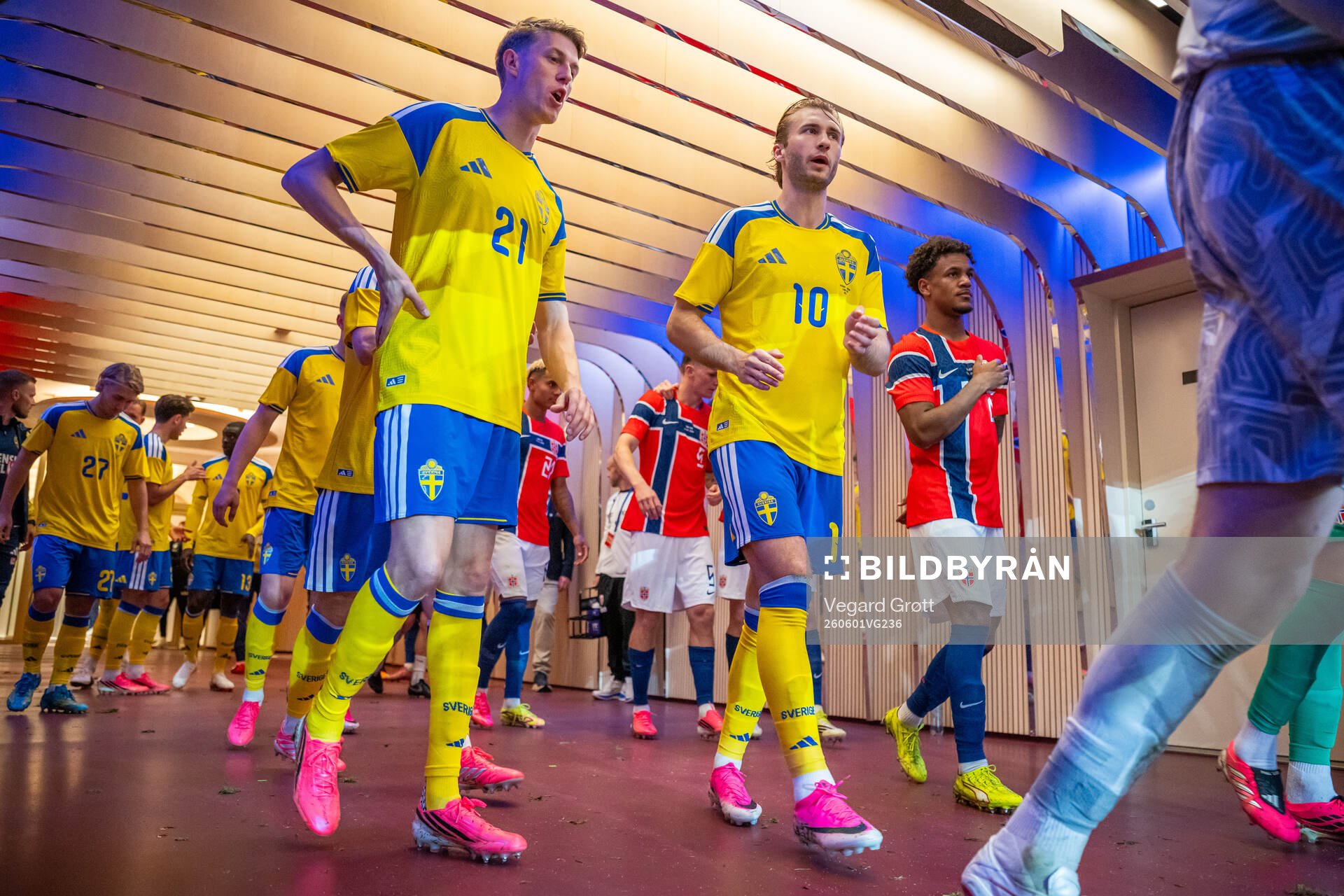Alexander Bernhardsson and Benjamin Nygren of Sweden at