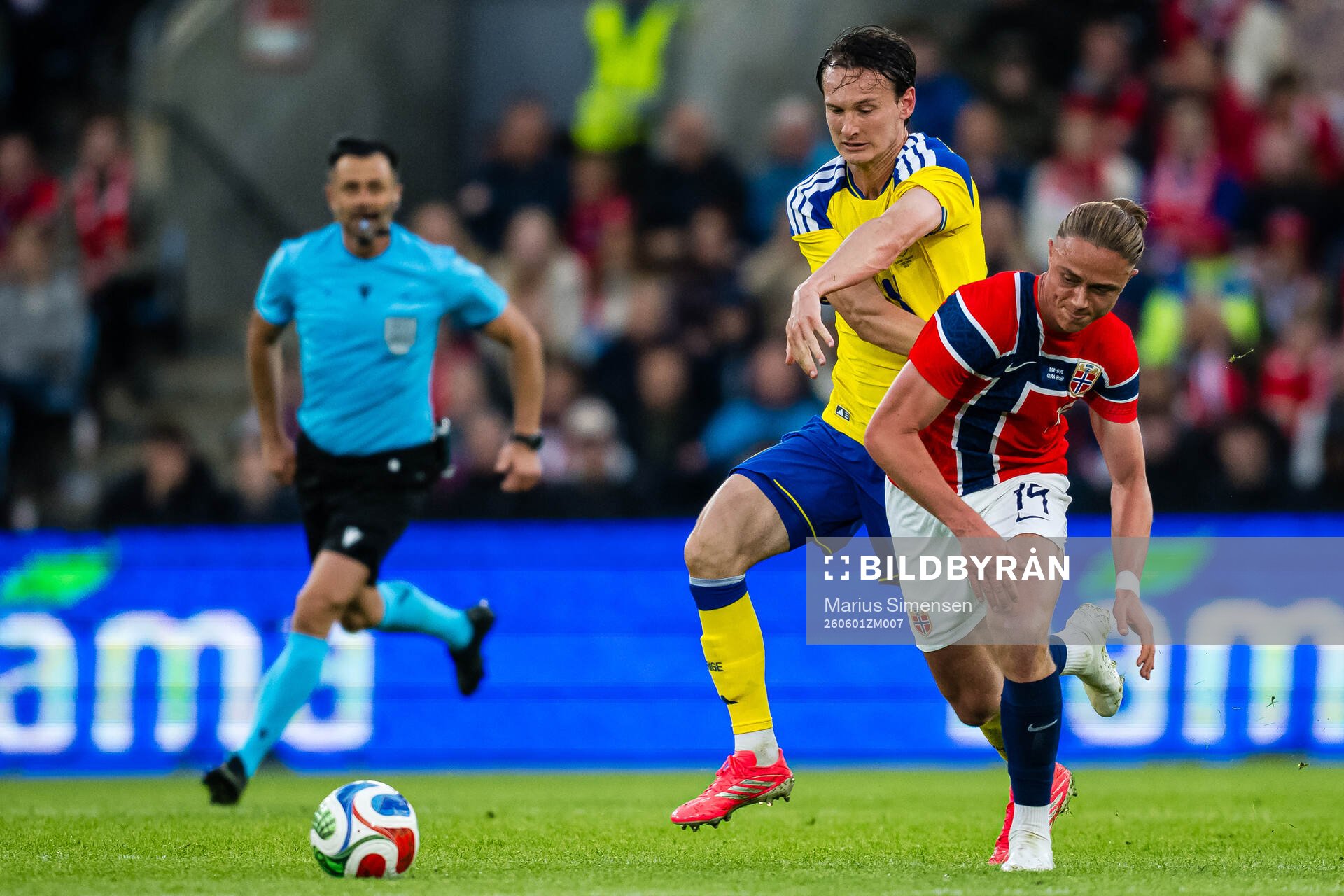 Hjalmar Ekdal of Sweden and Thelo Aasgaard of Norway