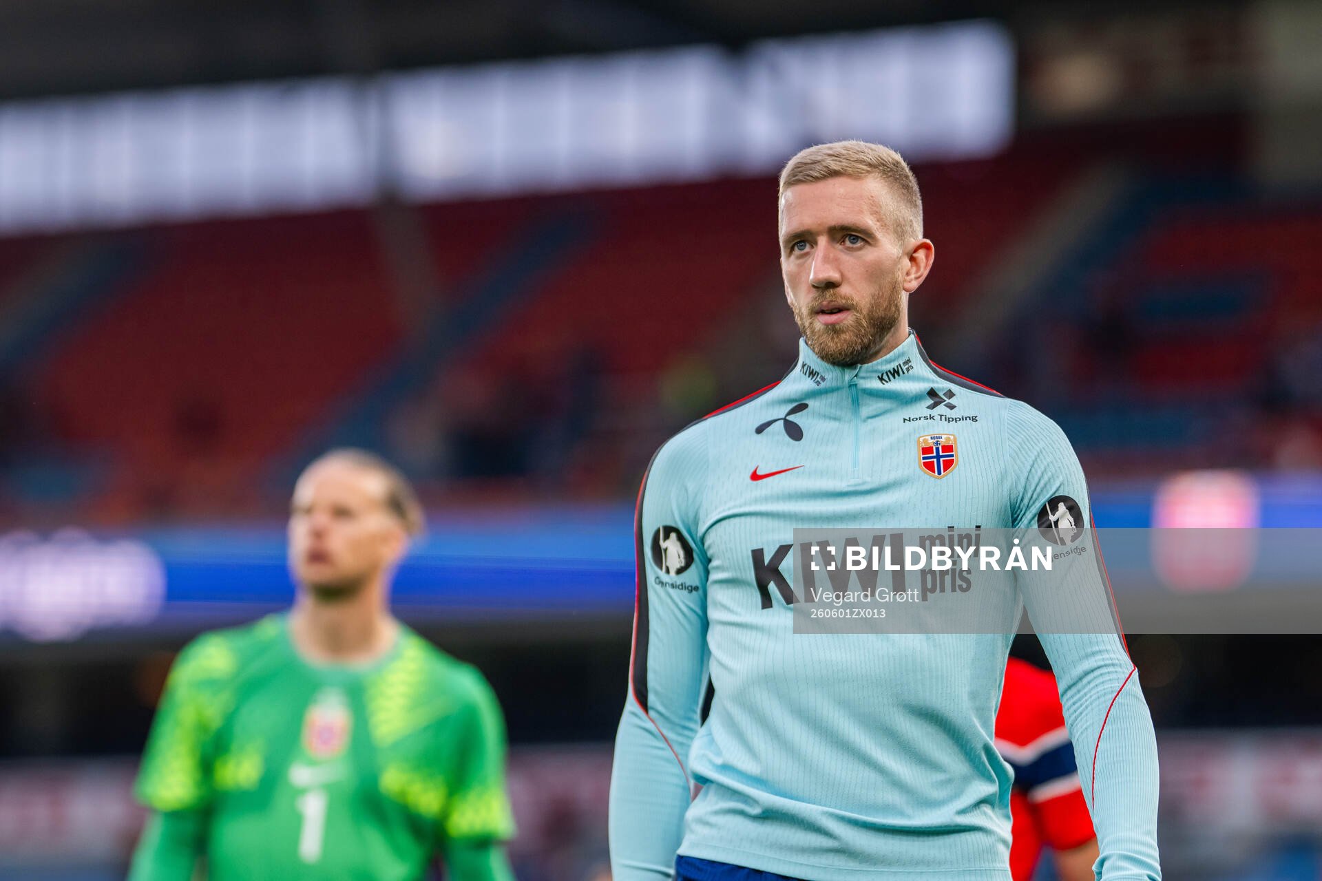 Goalkeeper Egil Selvik of Norway