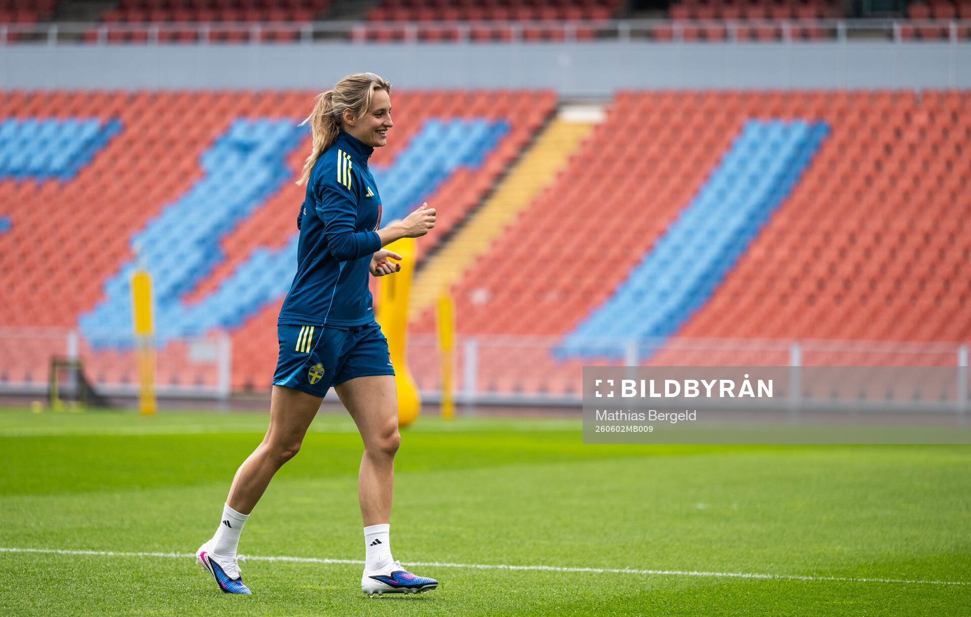 Nathalie Björn of the Swedish women's national football