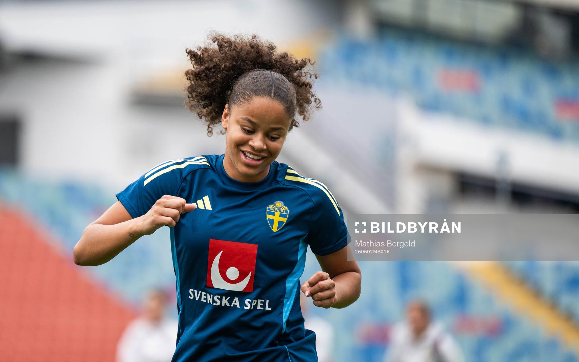Felicia Schröder of the Swedish women's national football