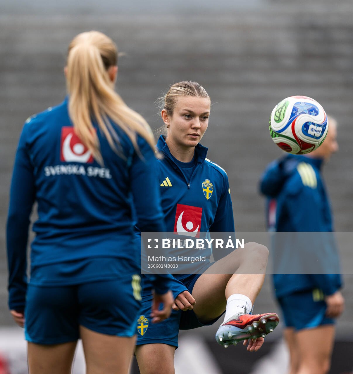 Beata Olsson of the Swedish women's national football team