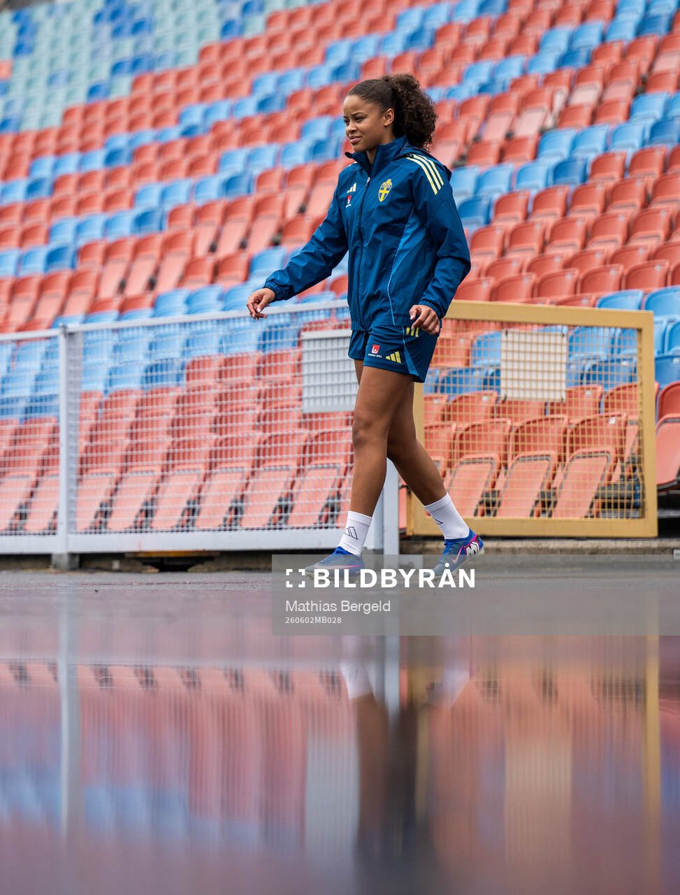 Felicia Schröder of the Swedish women's national football