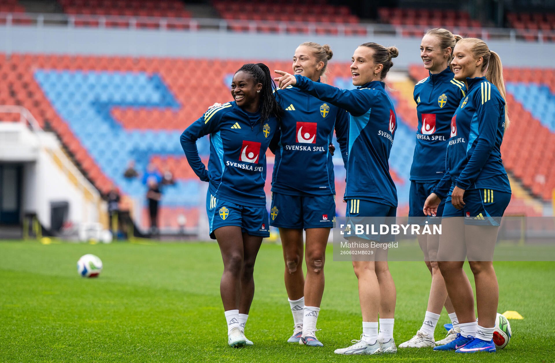 Monica Jusu Bah, Filippa Angeldahl, Julia Zigiotti Olme,