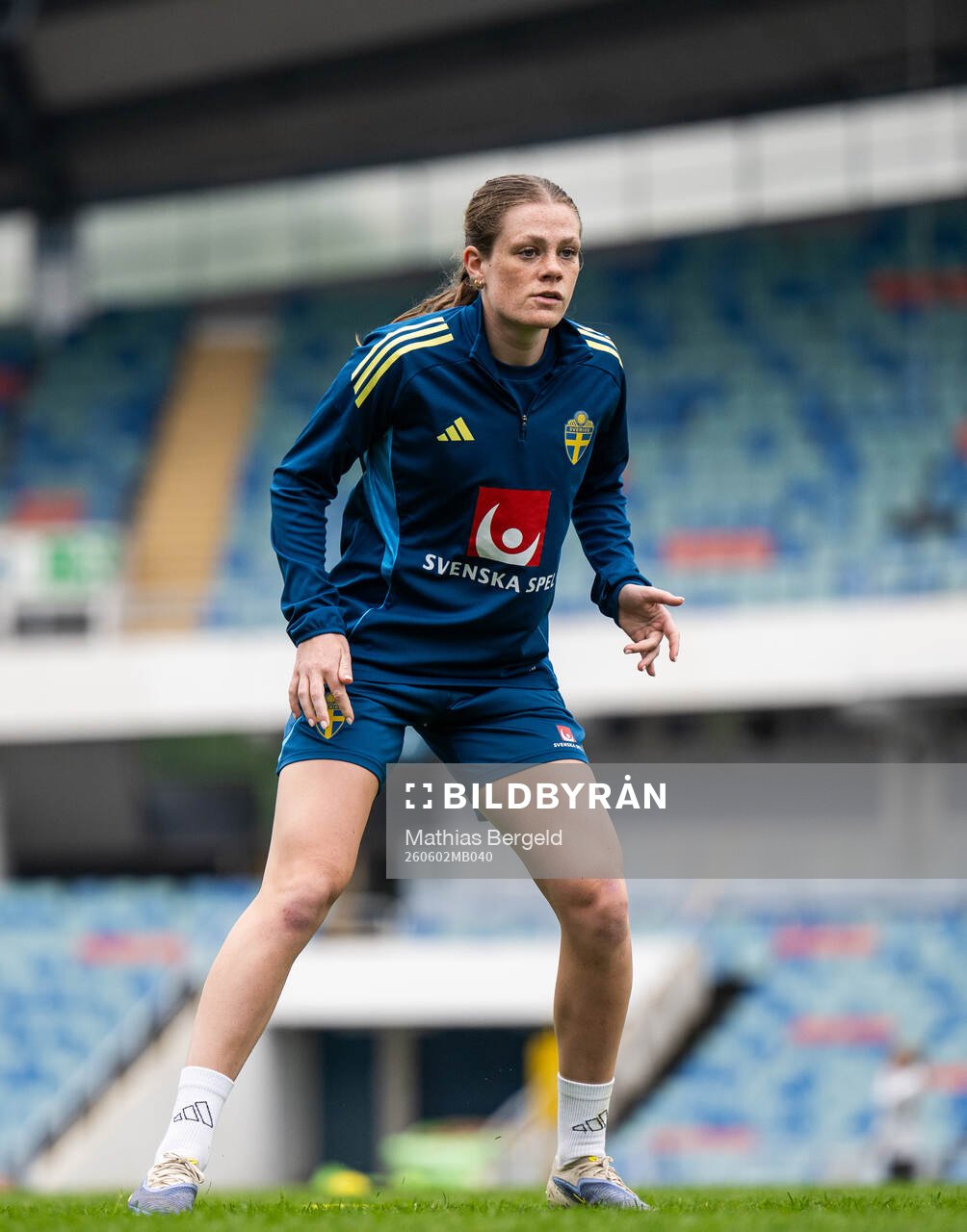 Sofia Reidy of the Swedish women's national football team