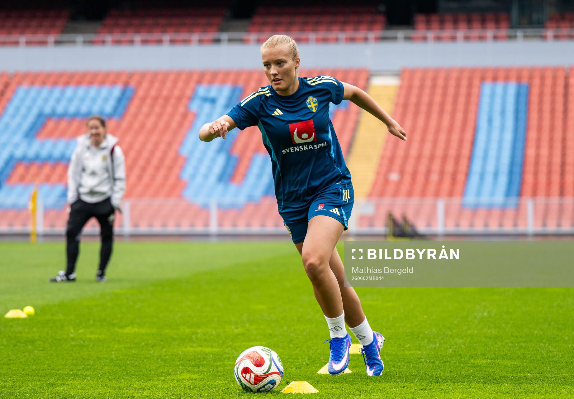Smilla Holmberg of the Swedish women's national football