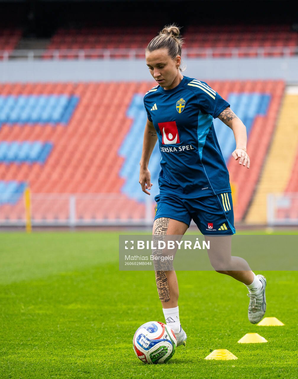 Julia Zigiotti Olme of the Swedish women's national