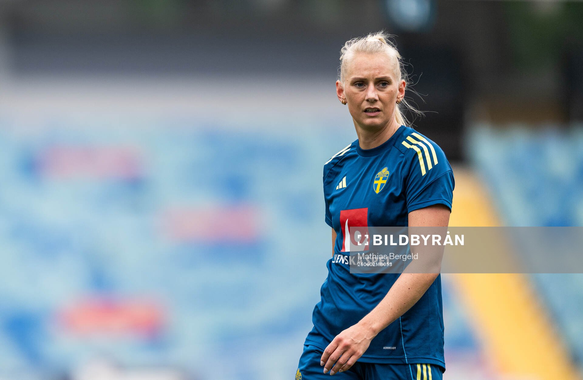 Stina Blackstenius of the Swedish women's national football