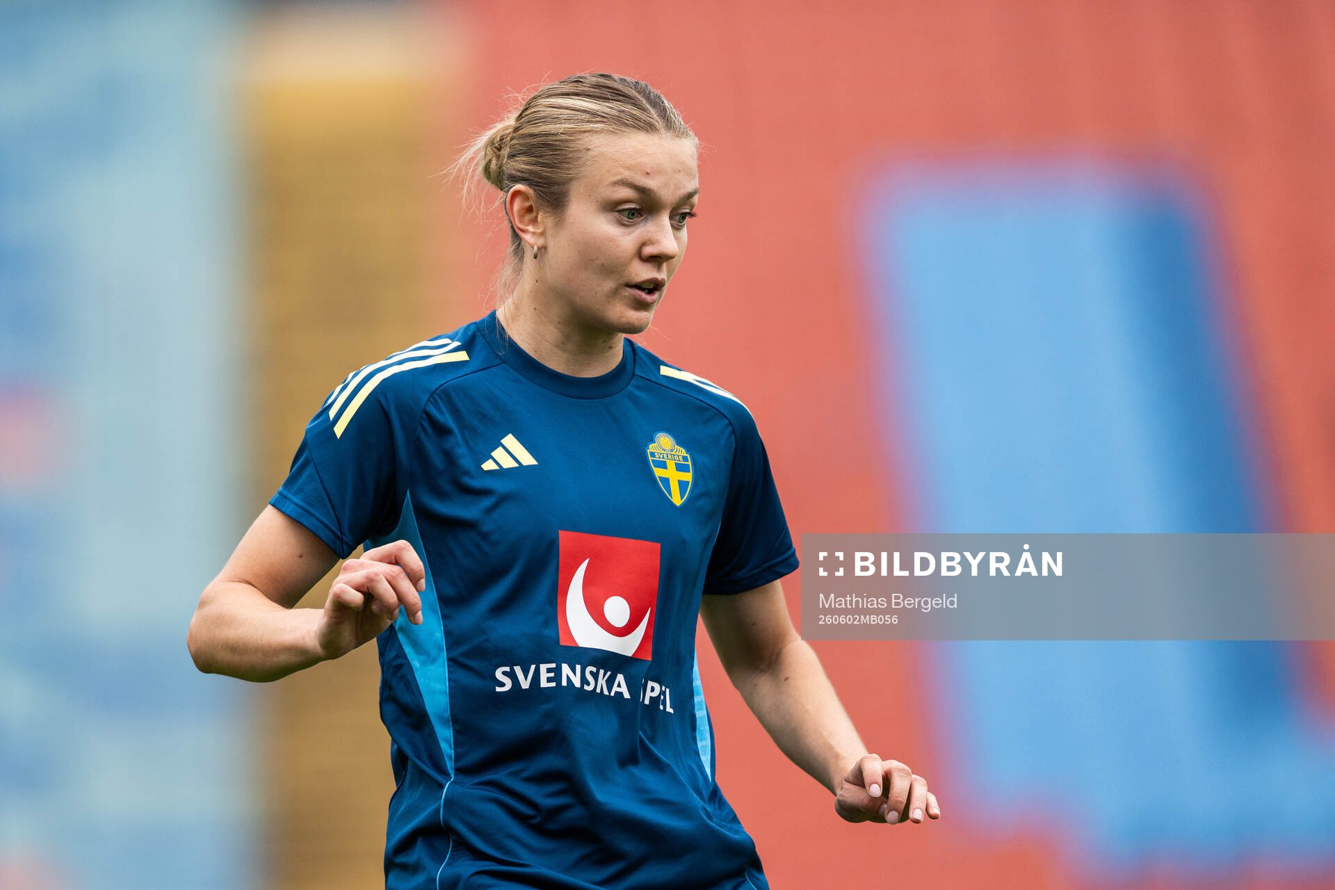 Beata Olsson of the Swedish women's national football team