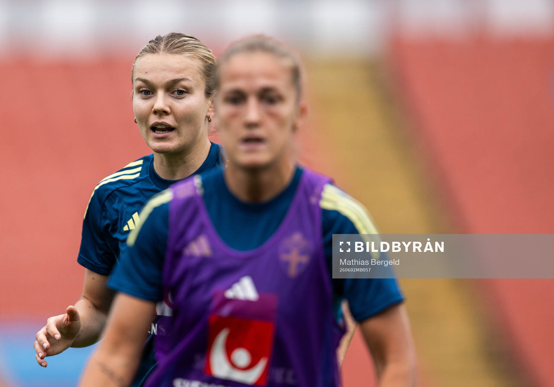Beata Olsson of the Swedish women's national football team