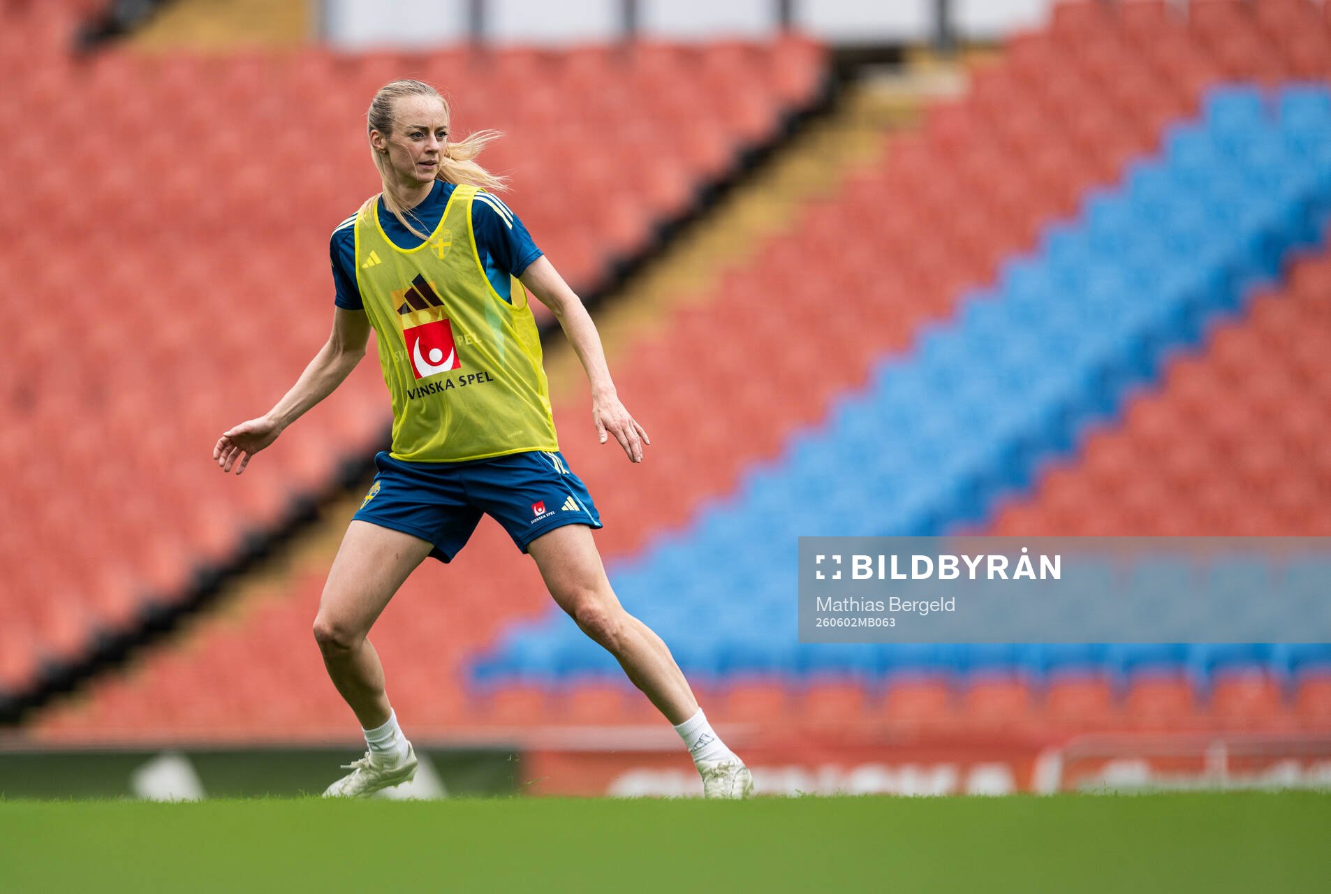 Amanda Ilestedt of the Swedish women's national football