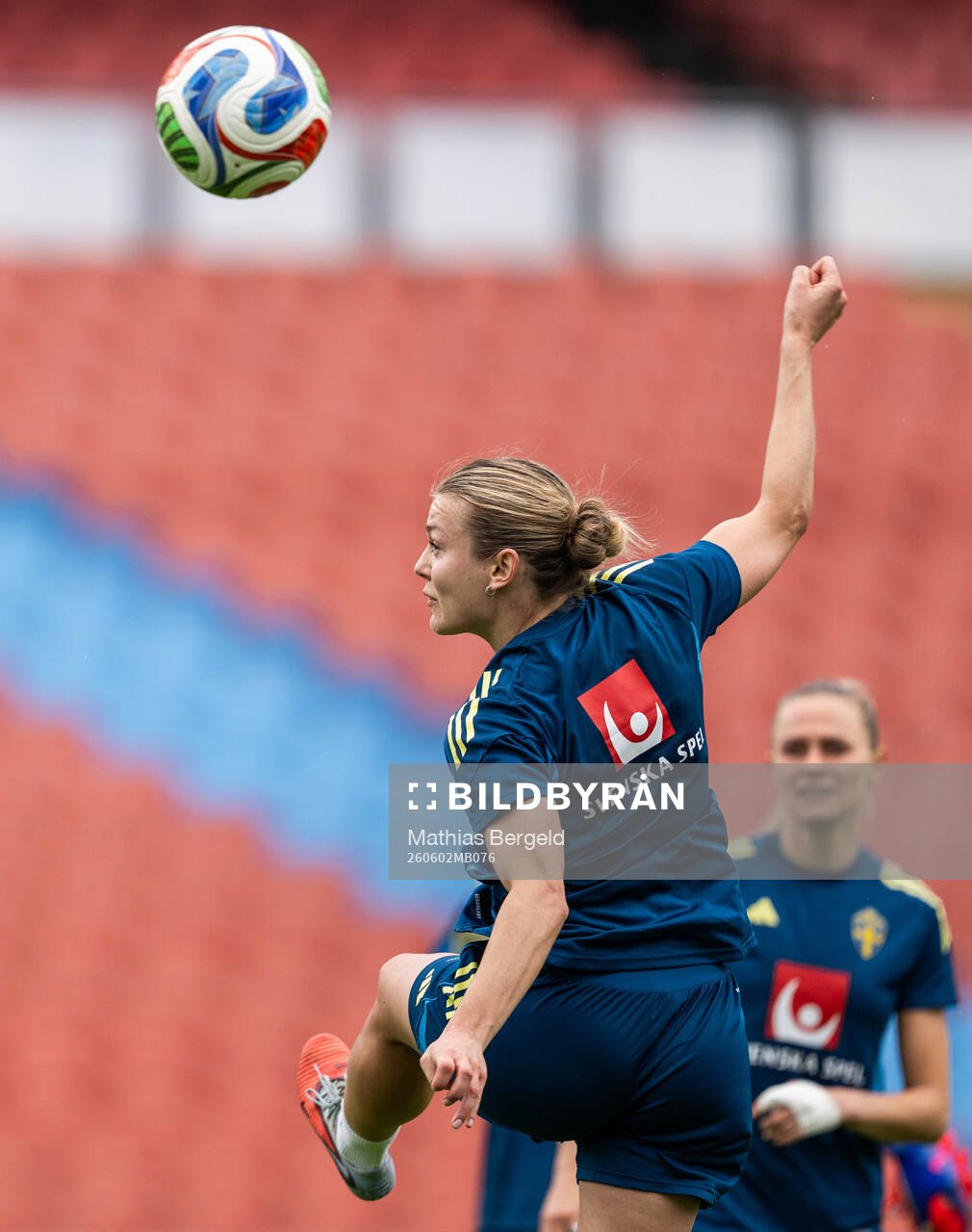 Beata Olsson of the Swedish women's national football team