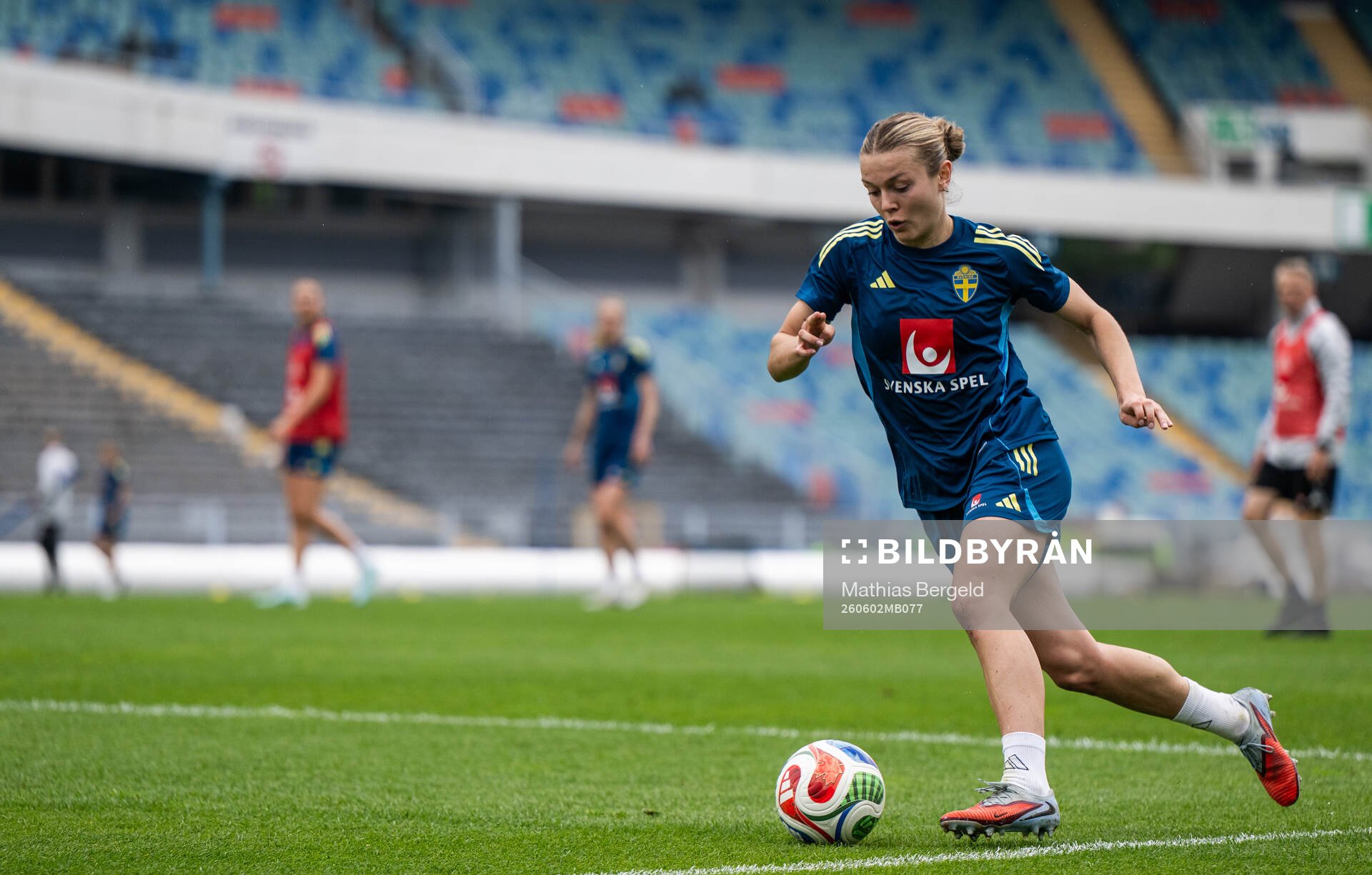 Beata Olsson of the Swedish women's national football team
