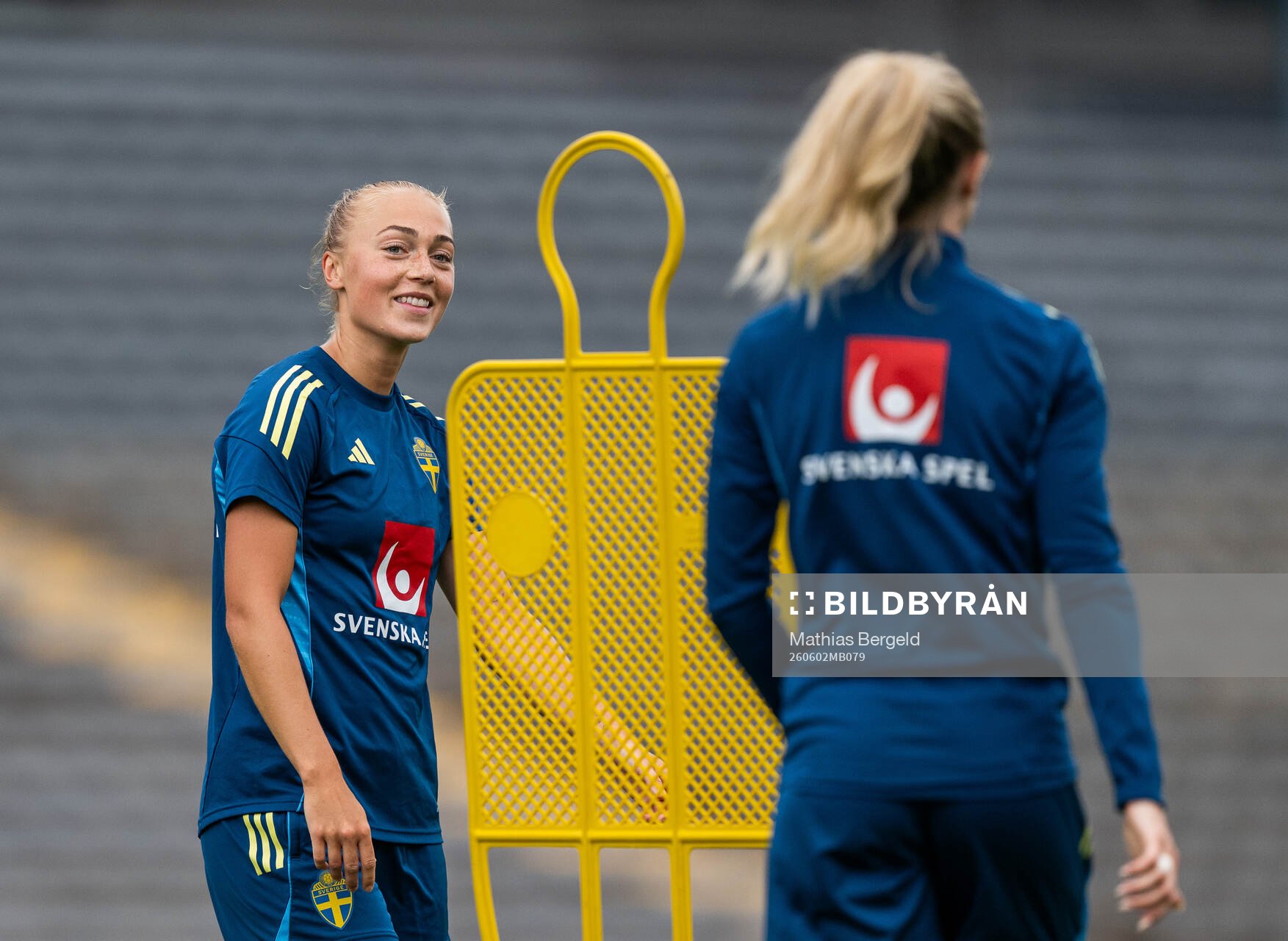 Hanna Bennison of the Swedish women's national football team