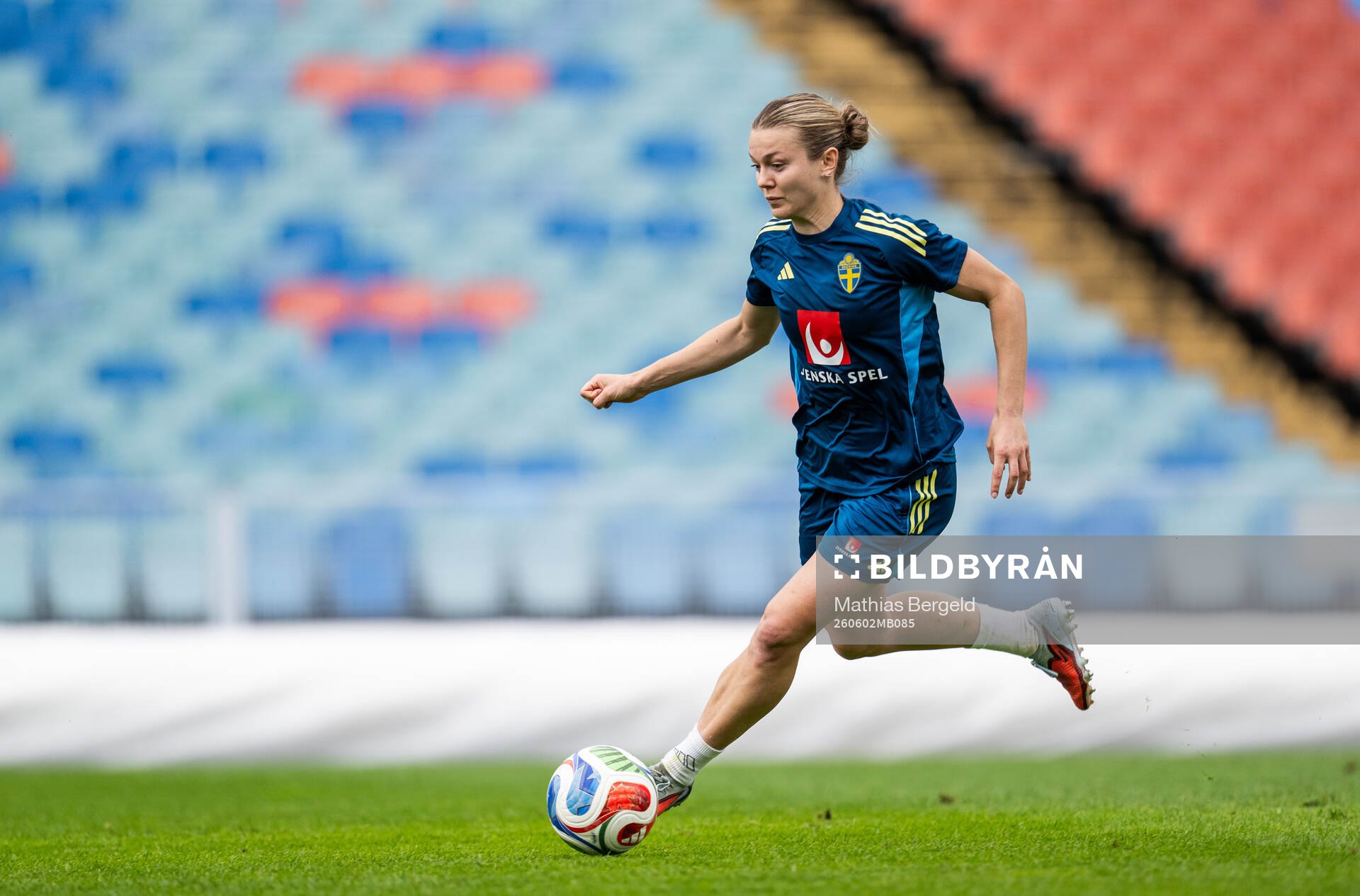 Beata Olsson of the Swedish women's national football team
