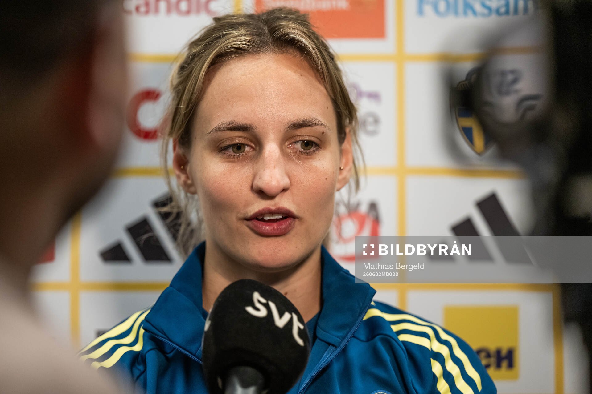 Nathalie Björn of the Swedish women's national football
