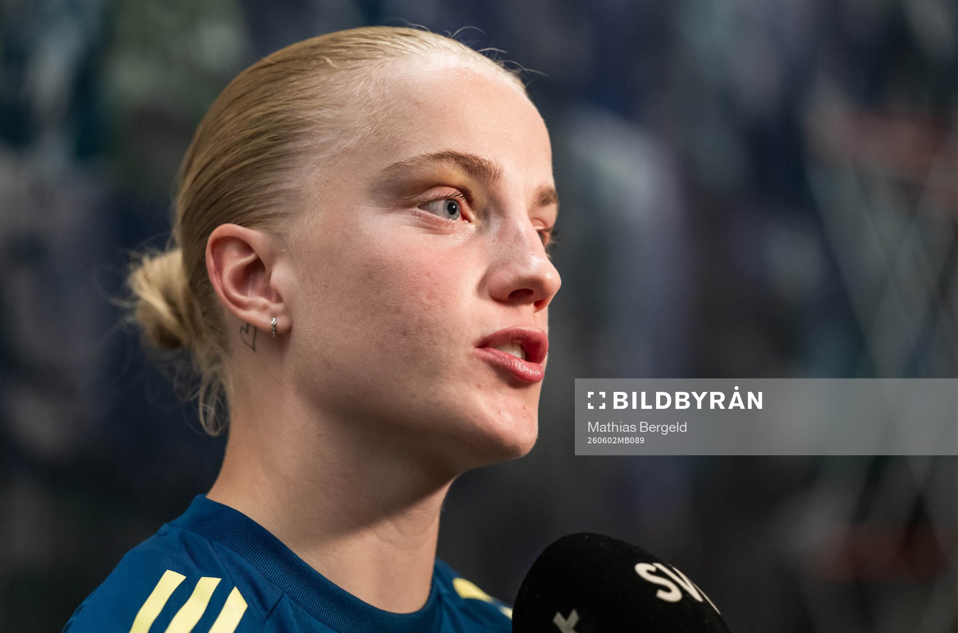 Anna Sandberg of the Swedish women's national football team