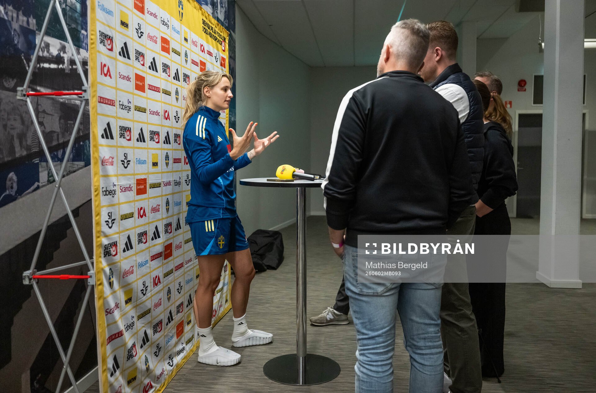 Nathalie Björn of the Swedish women's national football