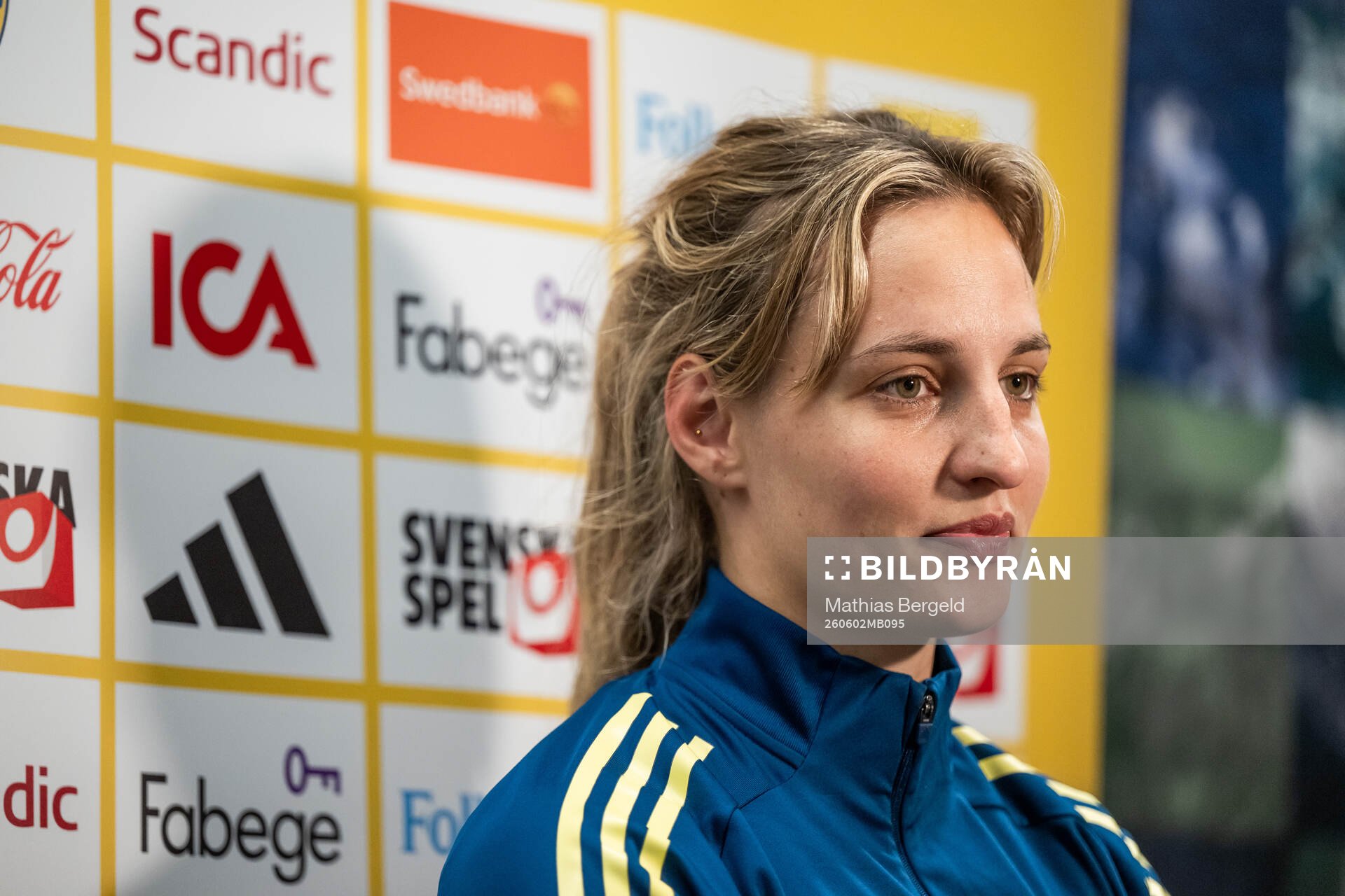 Nathalie Björn of the Swedish women's national football