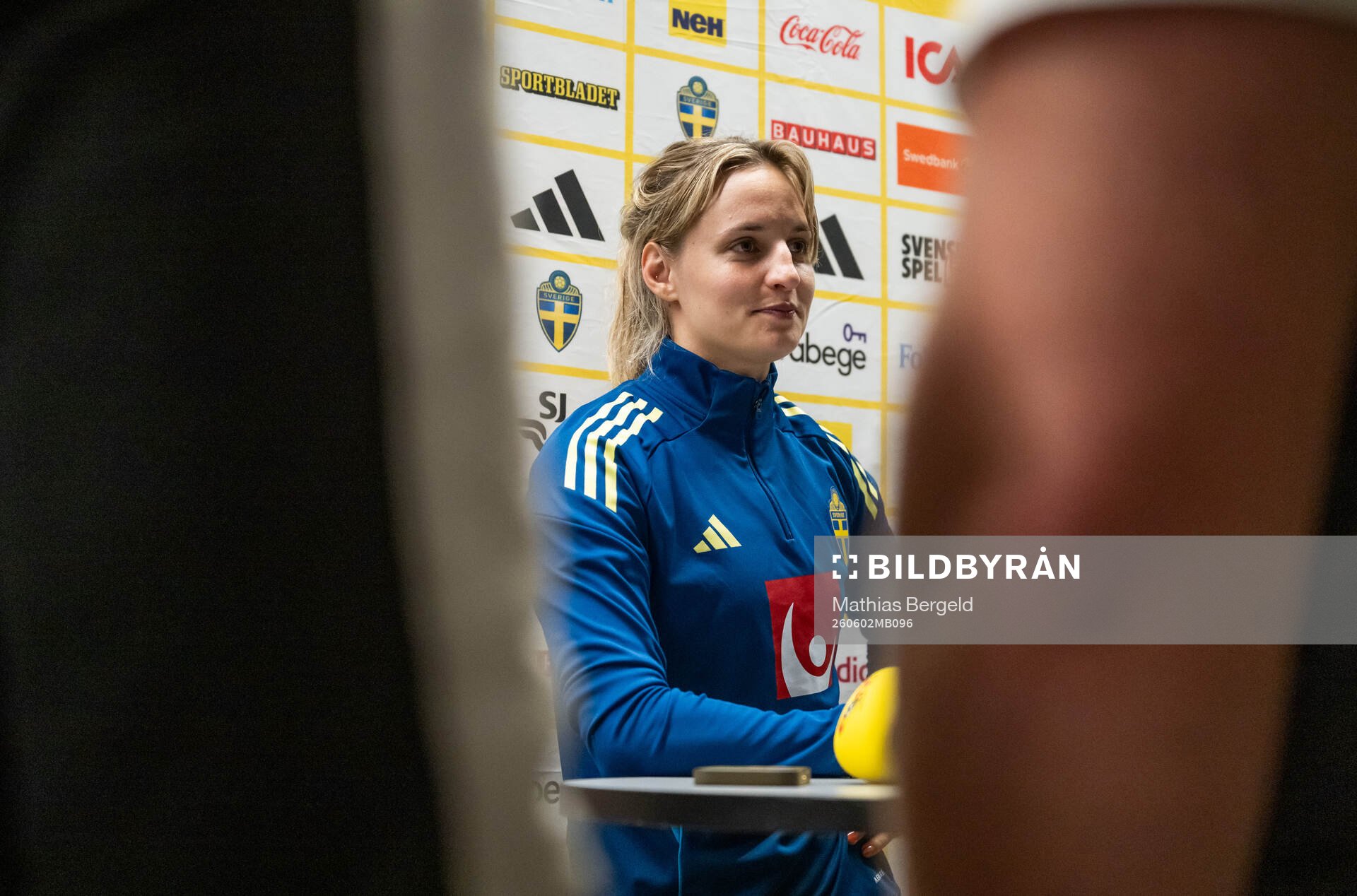 Nathalie Björn of the Swedish women's national football