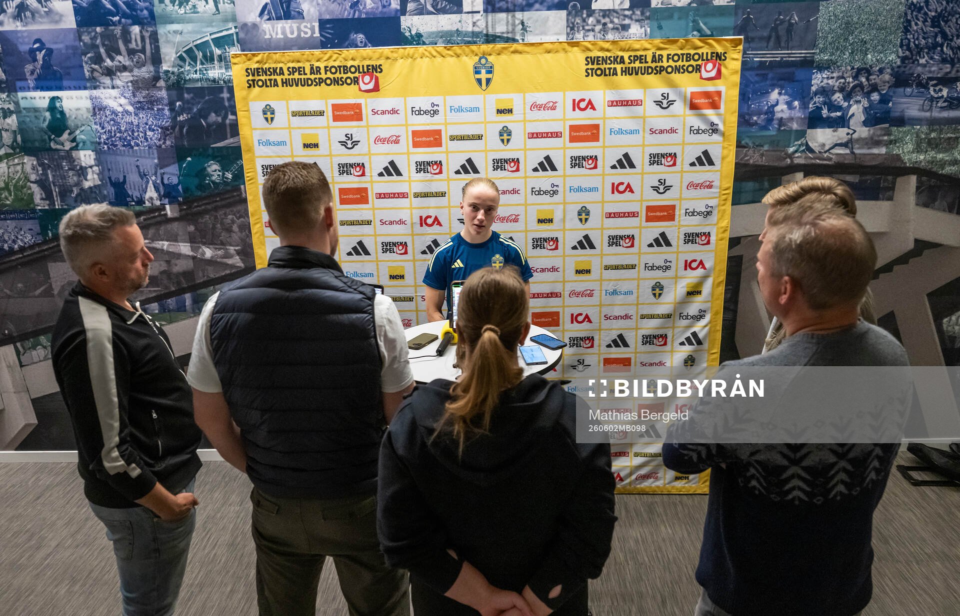 Anna Sandberg of the Swedish women's national football team