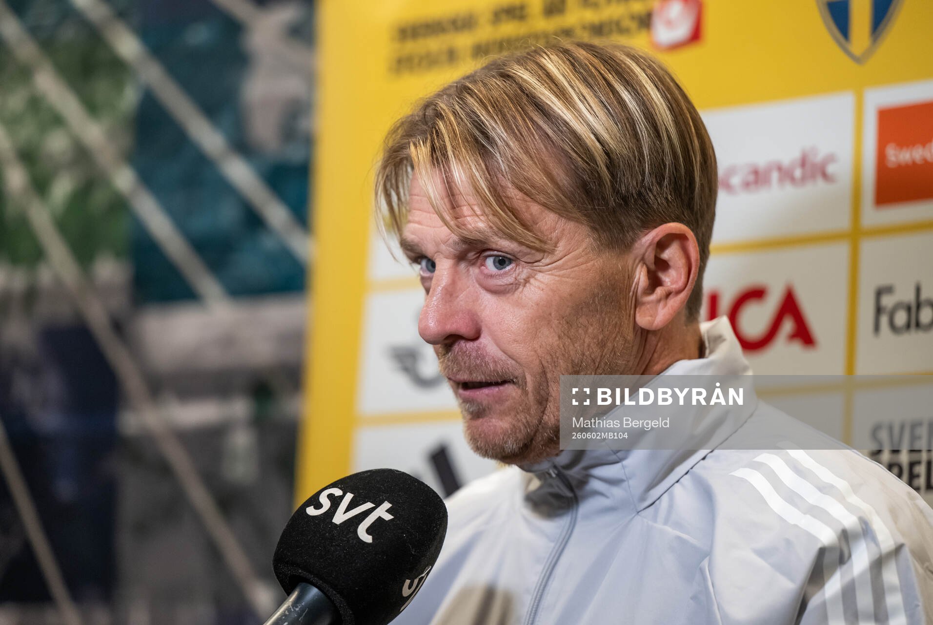 Head coach Tony Gustavsson of the Swedish women's national