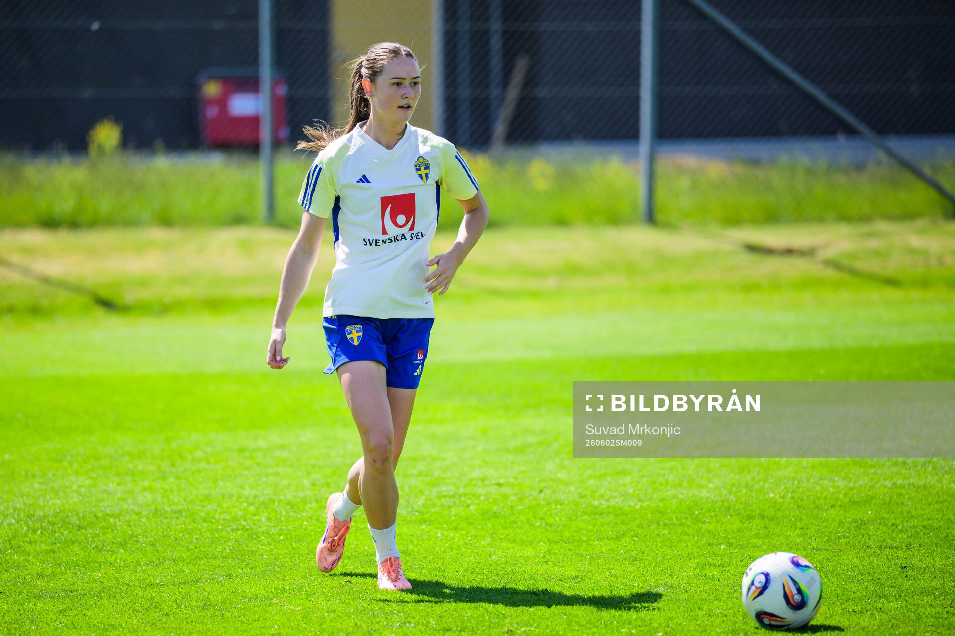 Svea Rehnberg of the Swedish women's under-23 national team