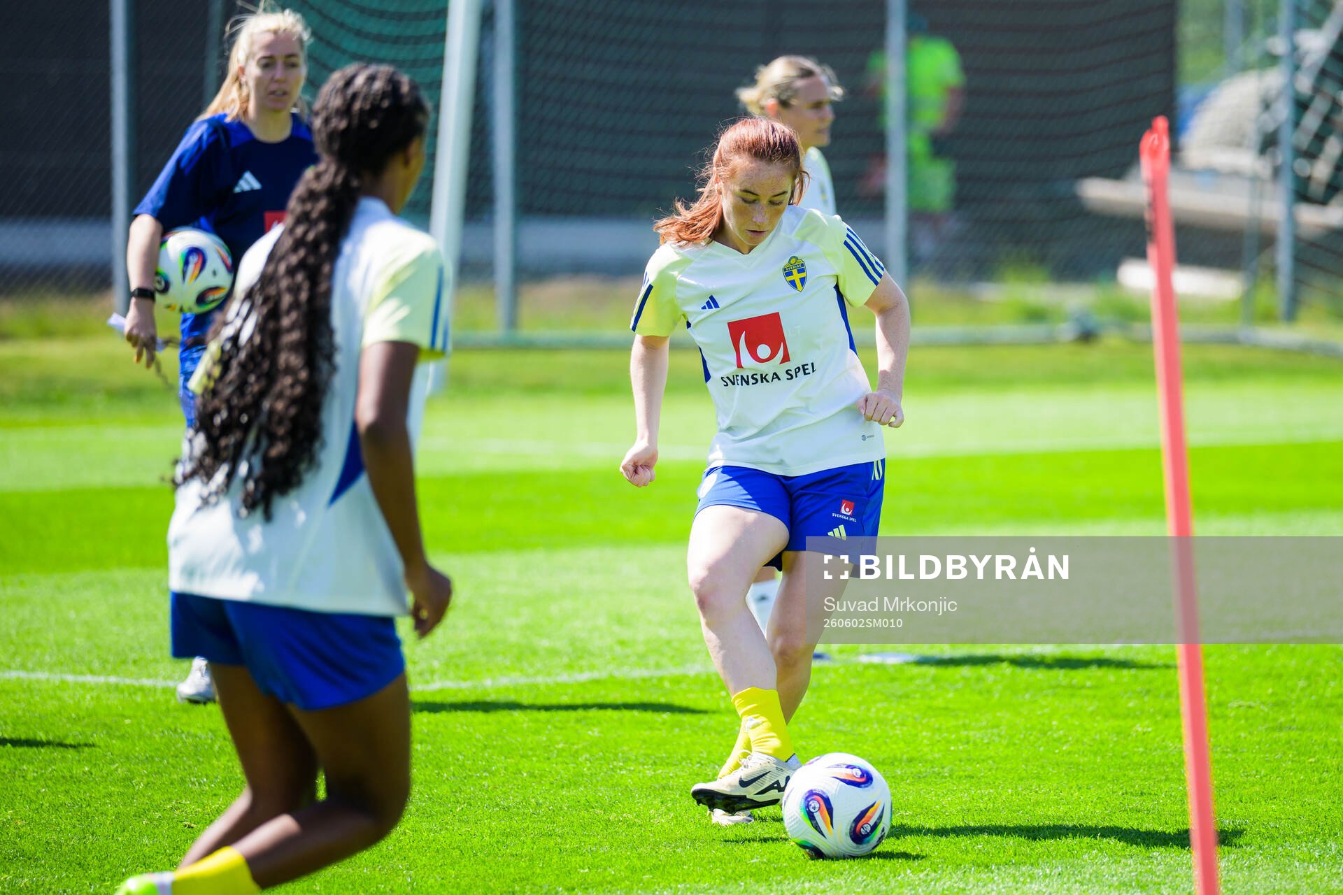 Ella Reidy of the Swedish women's under-23 national team at