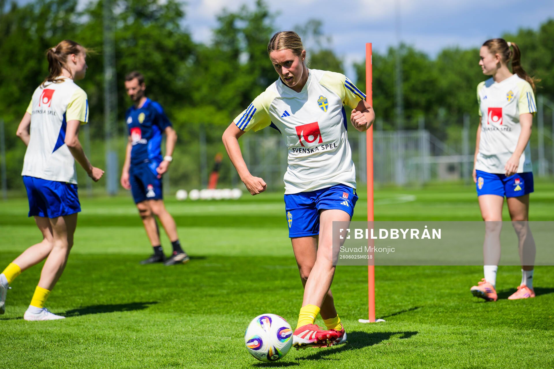 Klara Svensson Senelius of the Swedish women's under-23