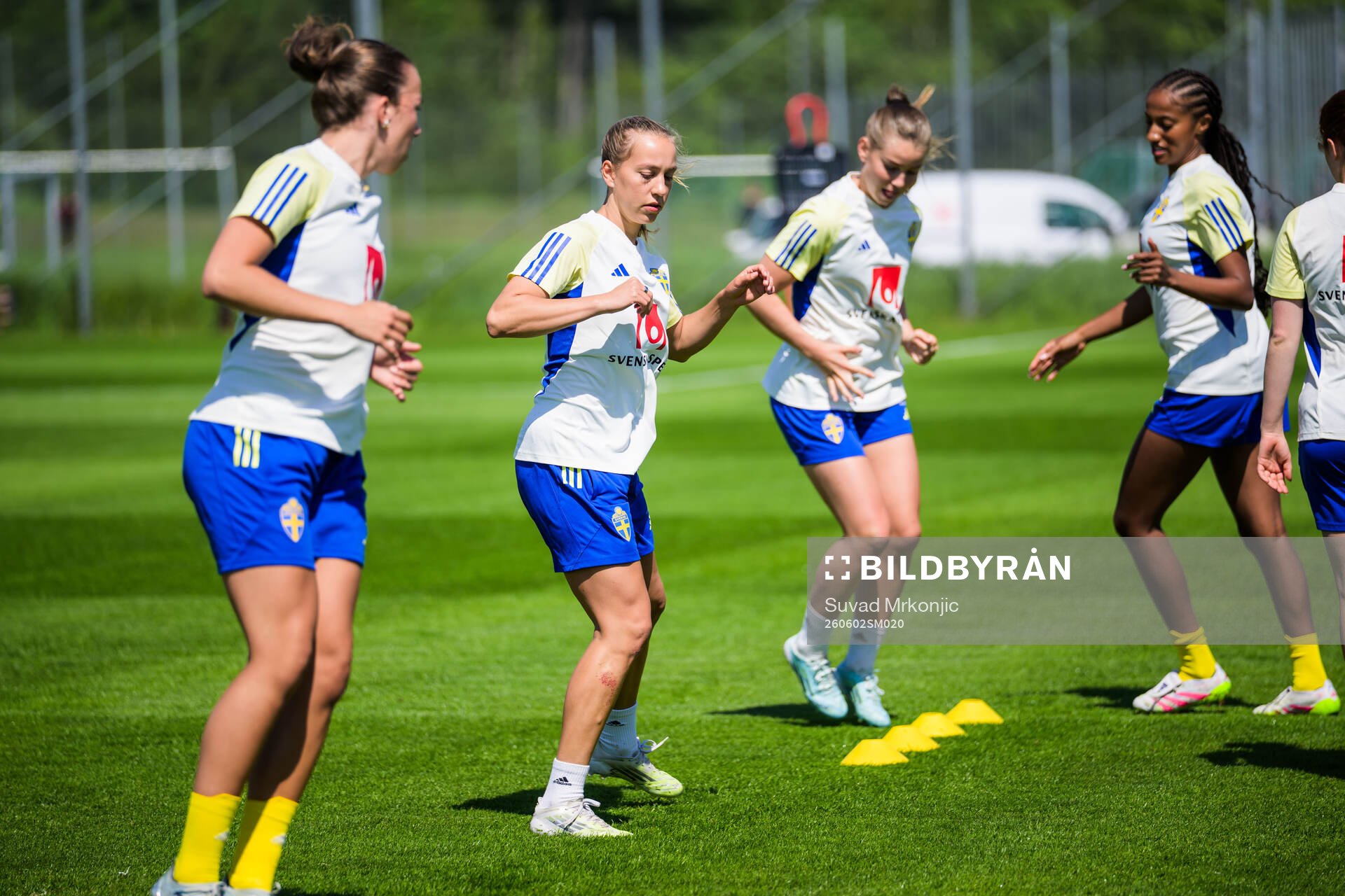 Sara Eriksson and Elsa Pelgander of the Swedish women's