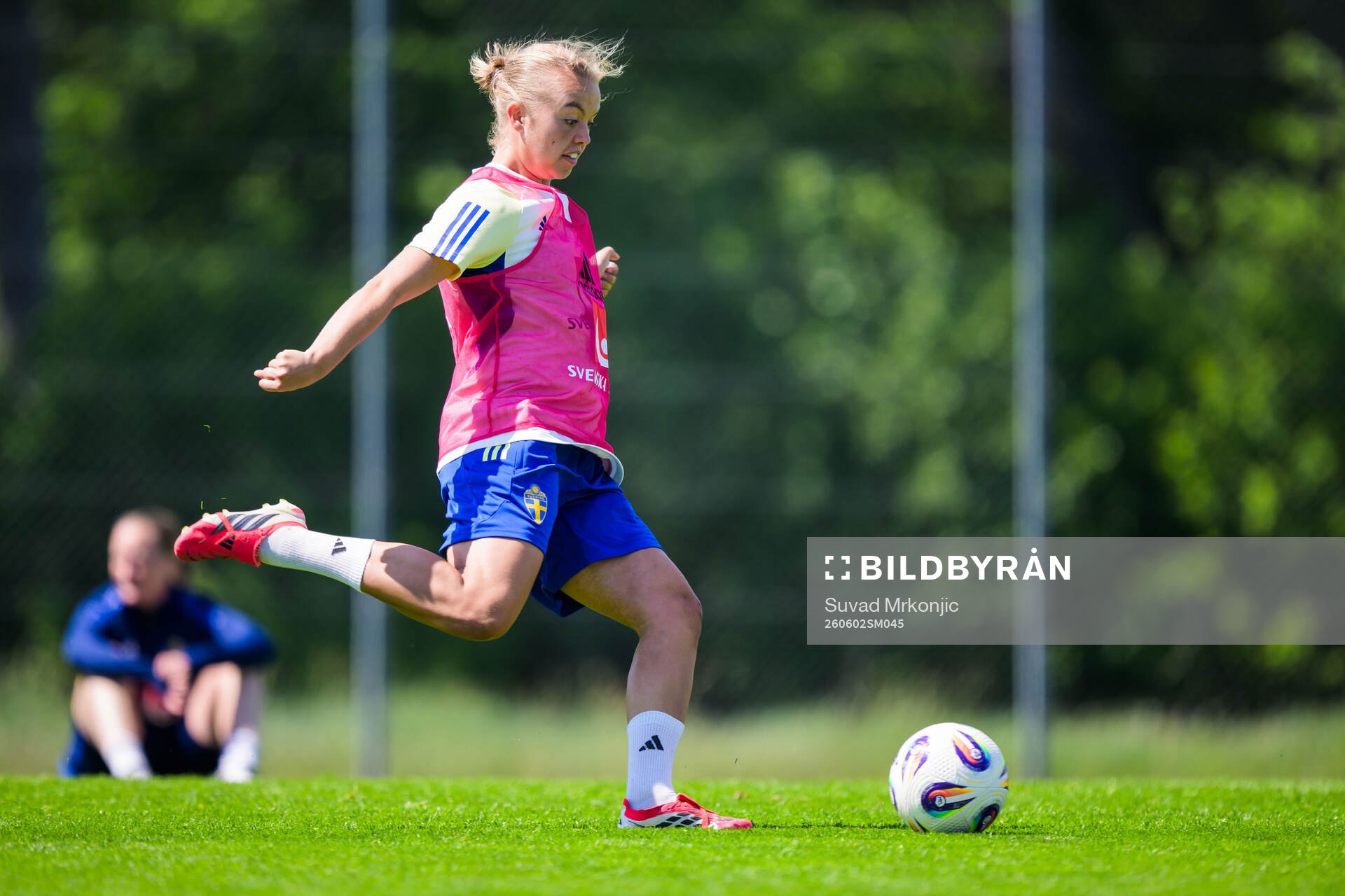 Elin Westlund of the Swedish women's under-23 national team