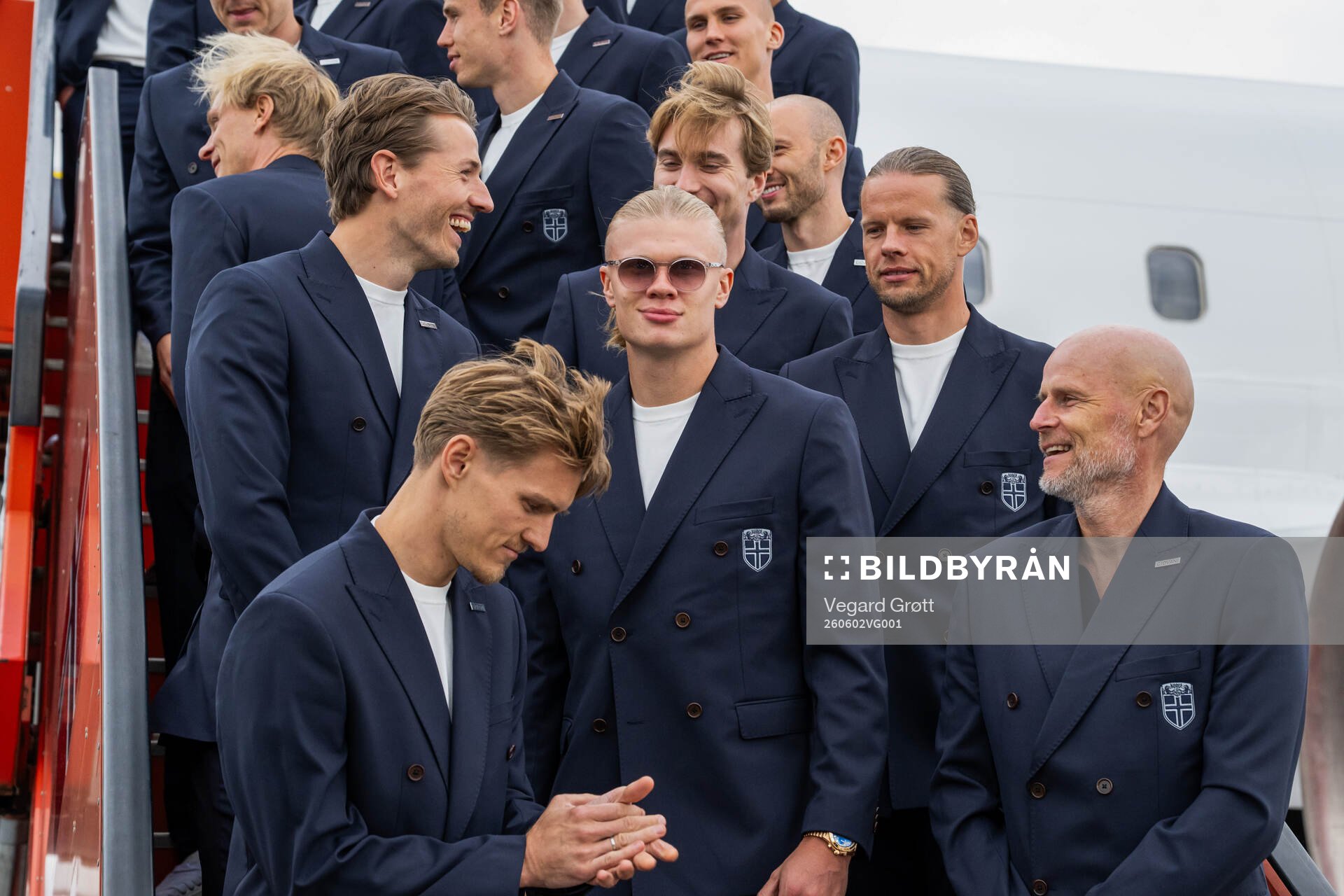 Erling Braut Haaland, head coach Ståle Solbakken and