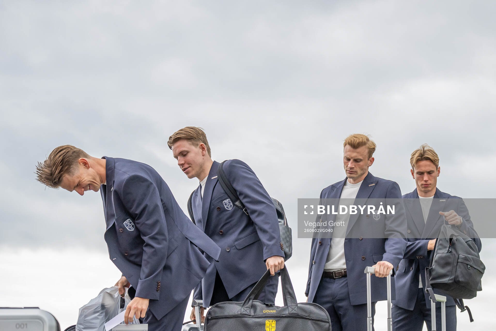 David Møller Wolfe, Jens Petter Hauge, Sondre Langås and