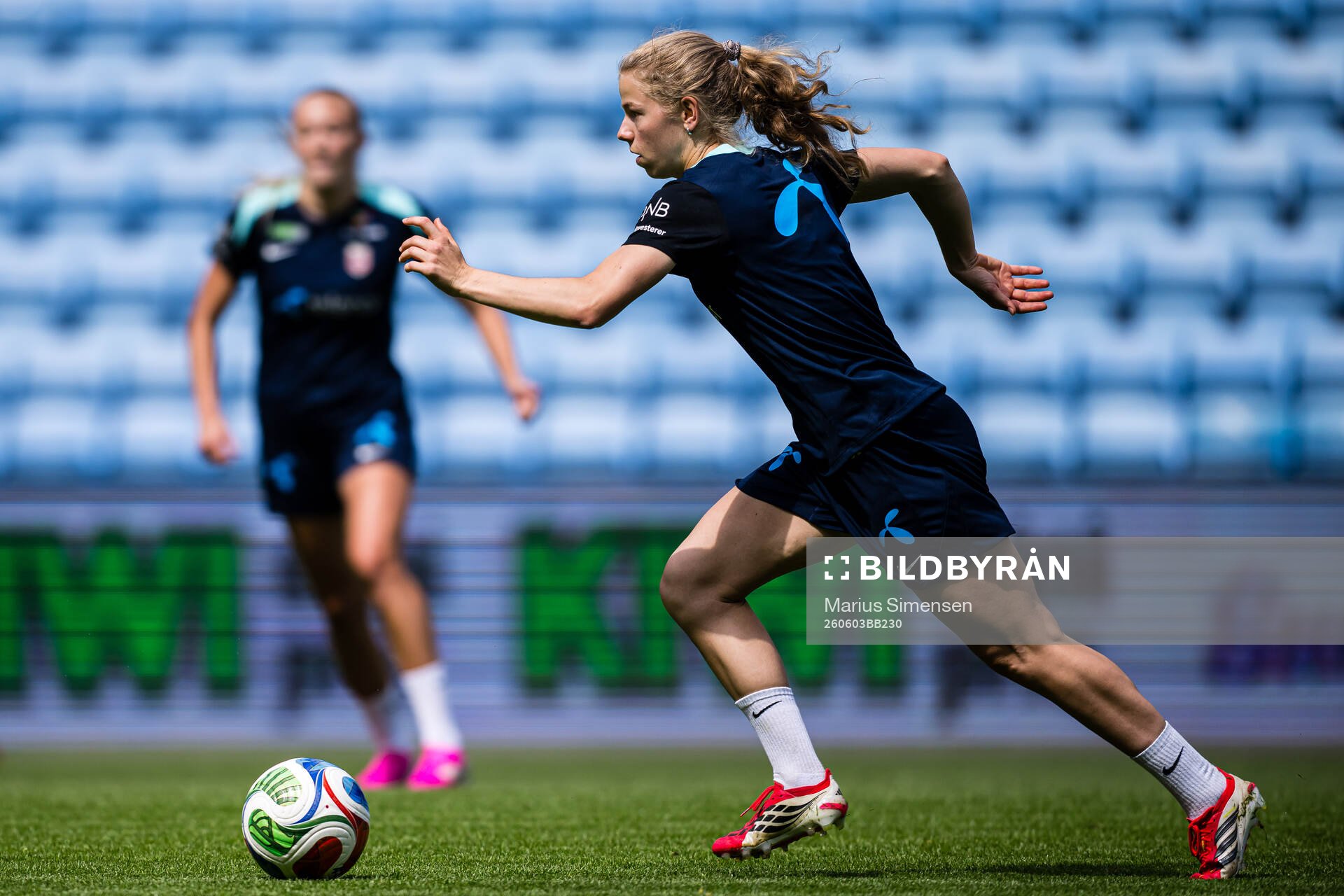 Justine Kielland of the Norwegian women’s national