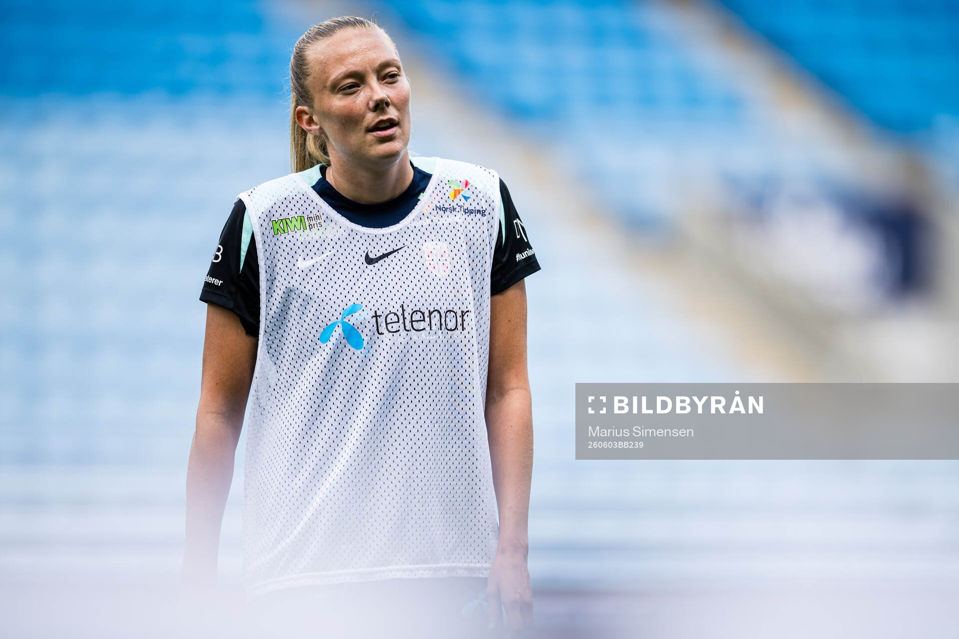Synne Jensen of the Norwegian women’s national football