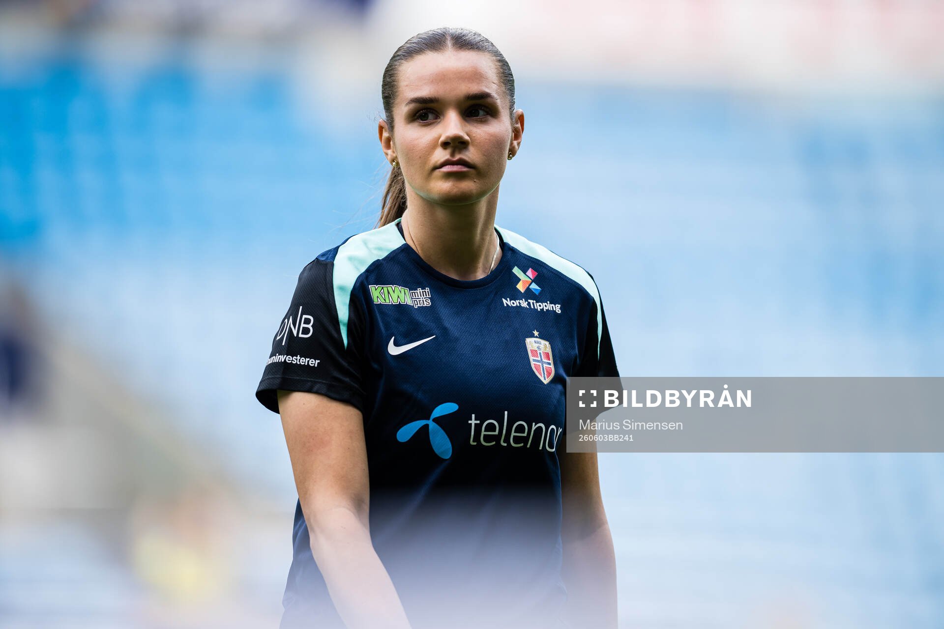 Andrea Norheim of the Norwegian women’s national football