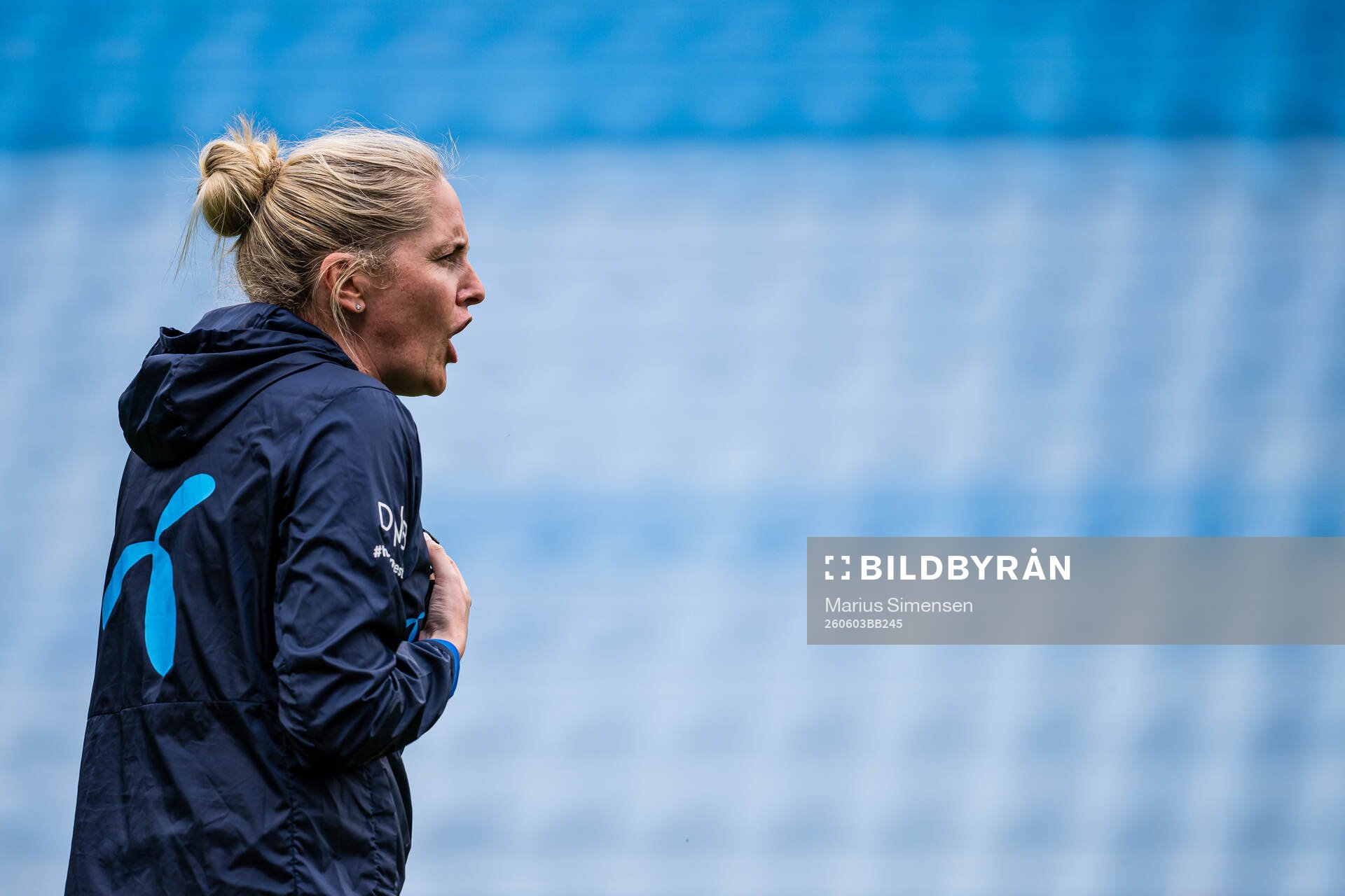 Head coach Gemma Grainger of the Norwegian women’s