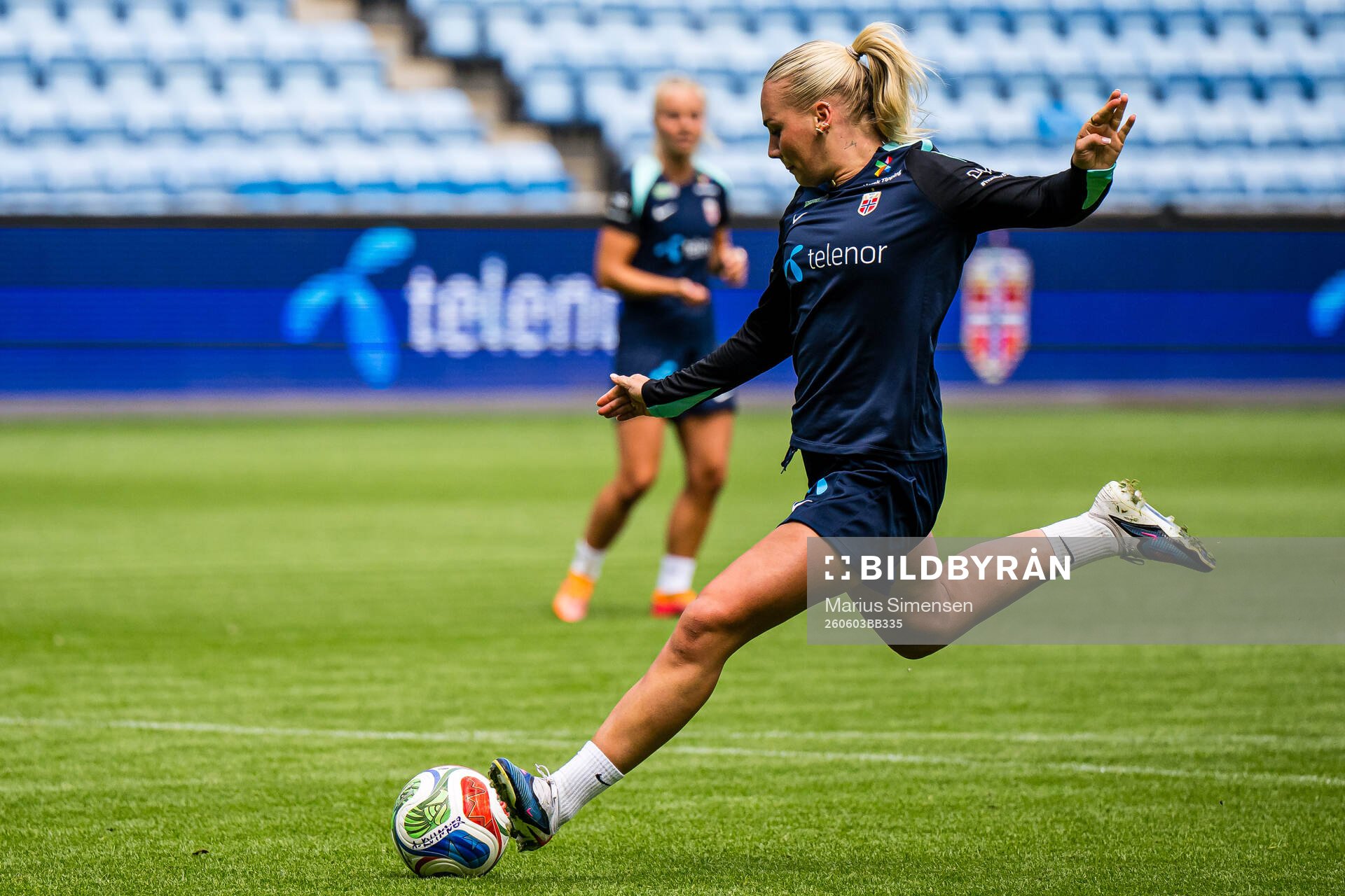Cathinka Tandberg of the Norwegian women’s national