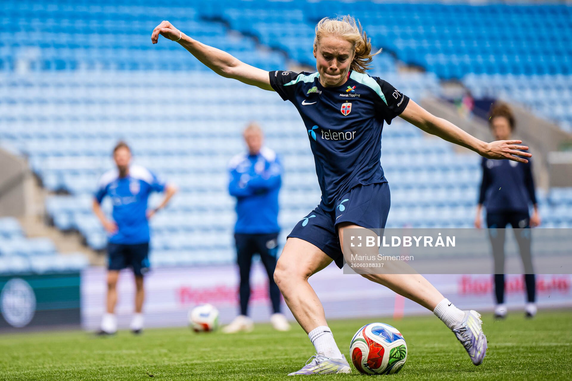 Julie Blakstad of the Norwegian women’s national football