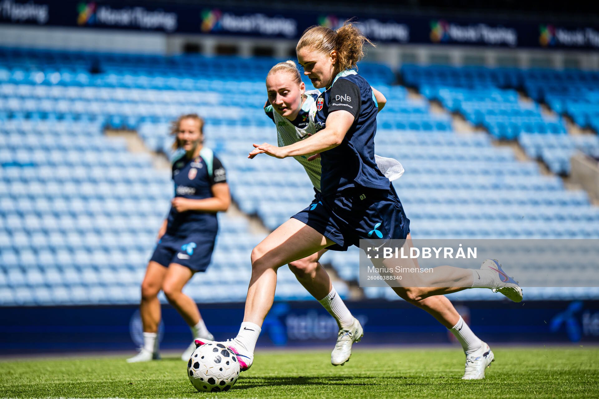 Signe Gaupset of the Norwegian women’s national football