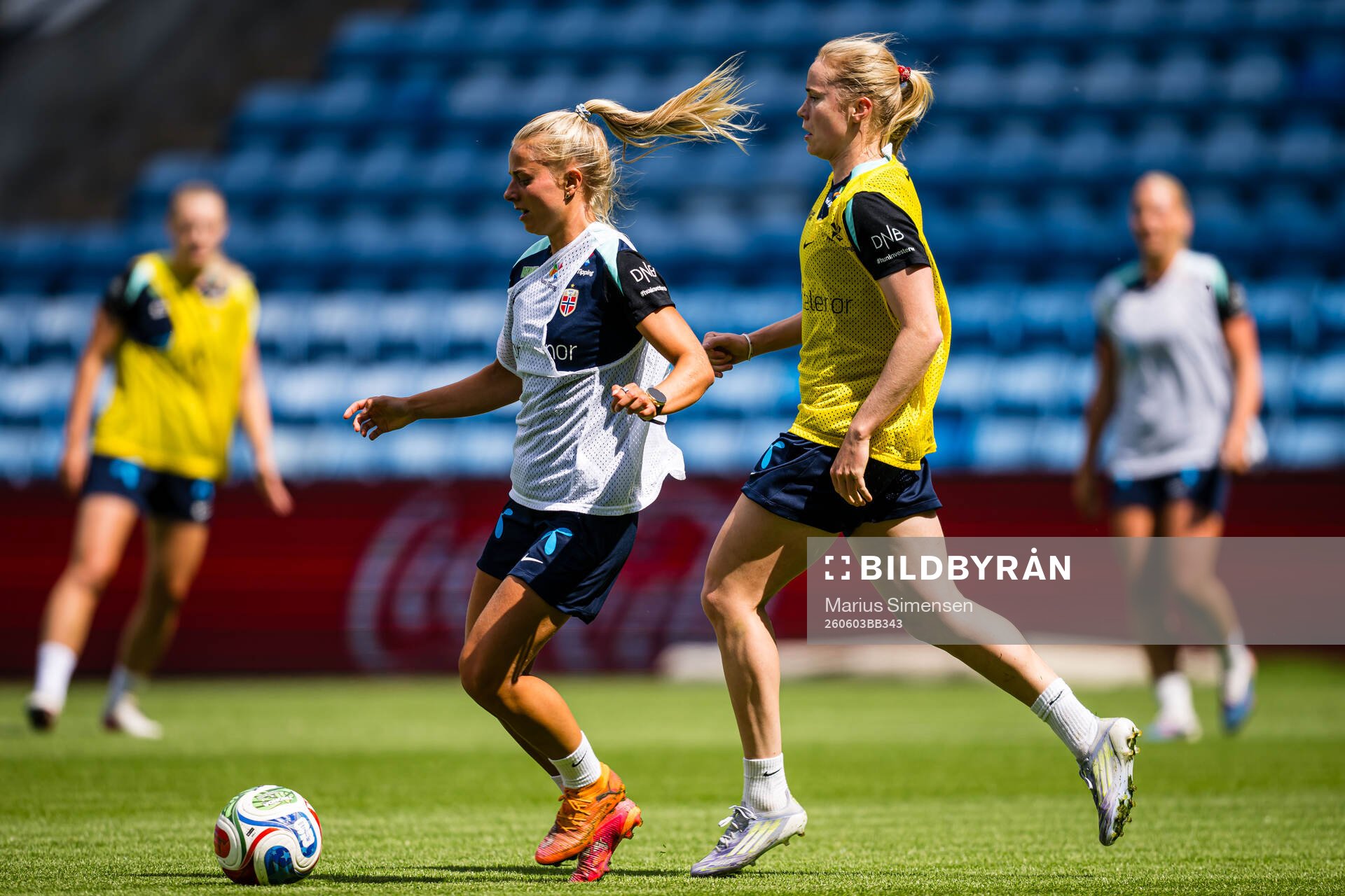 Emilie Woldvik of the Norwegian women’s national football