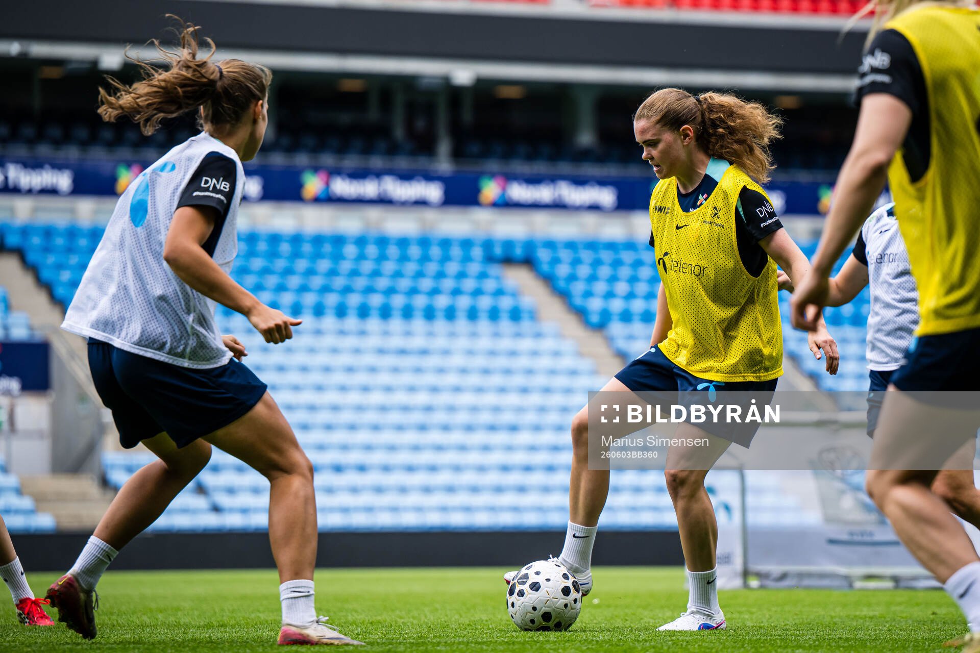 Signe Gaupset of the Norwegian women’s national football
