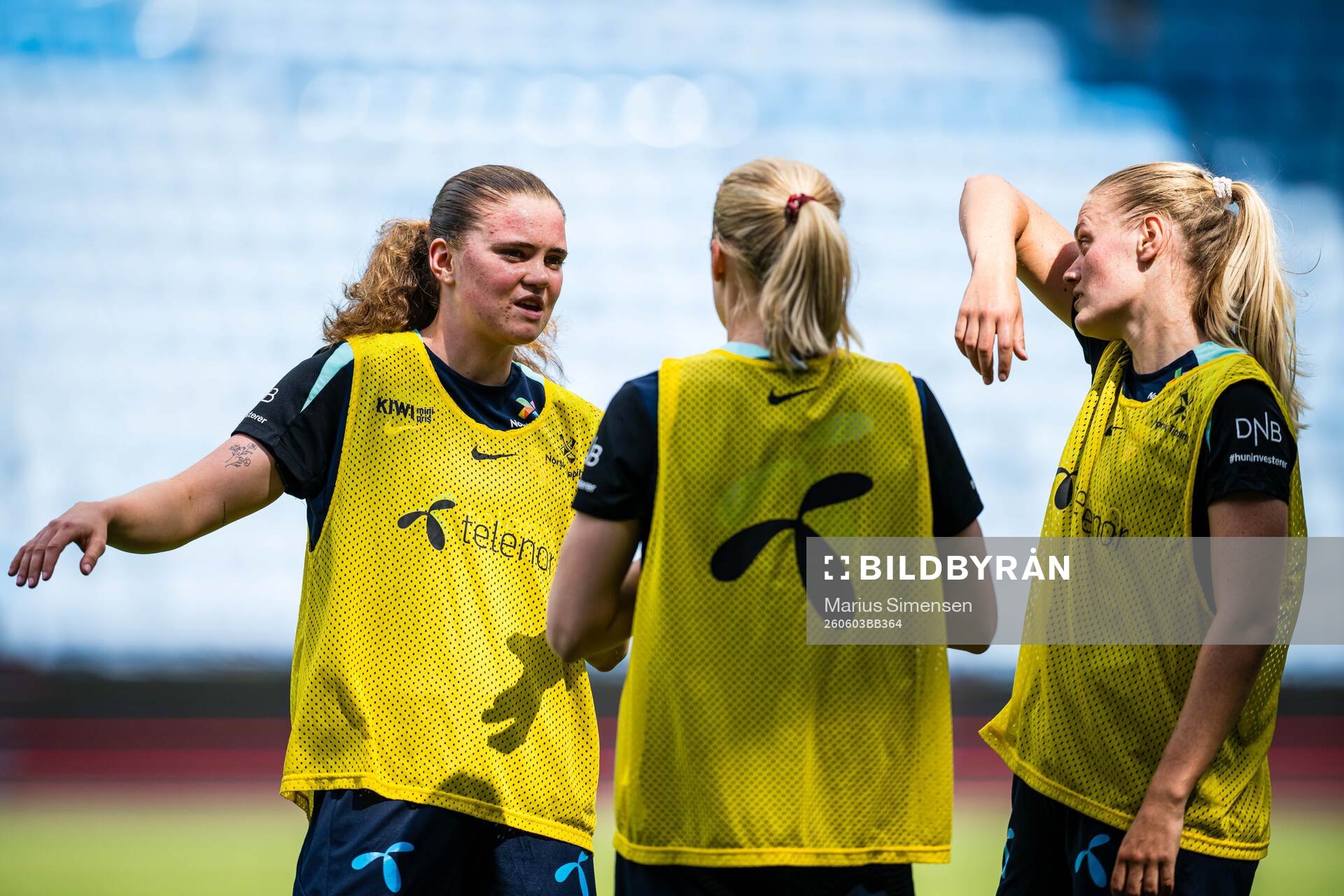 Signe Gaupset of the Norwegian women’s national football