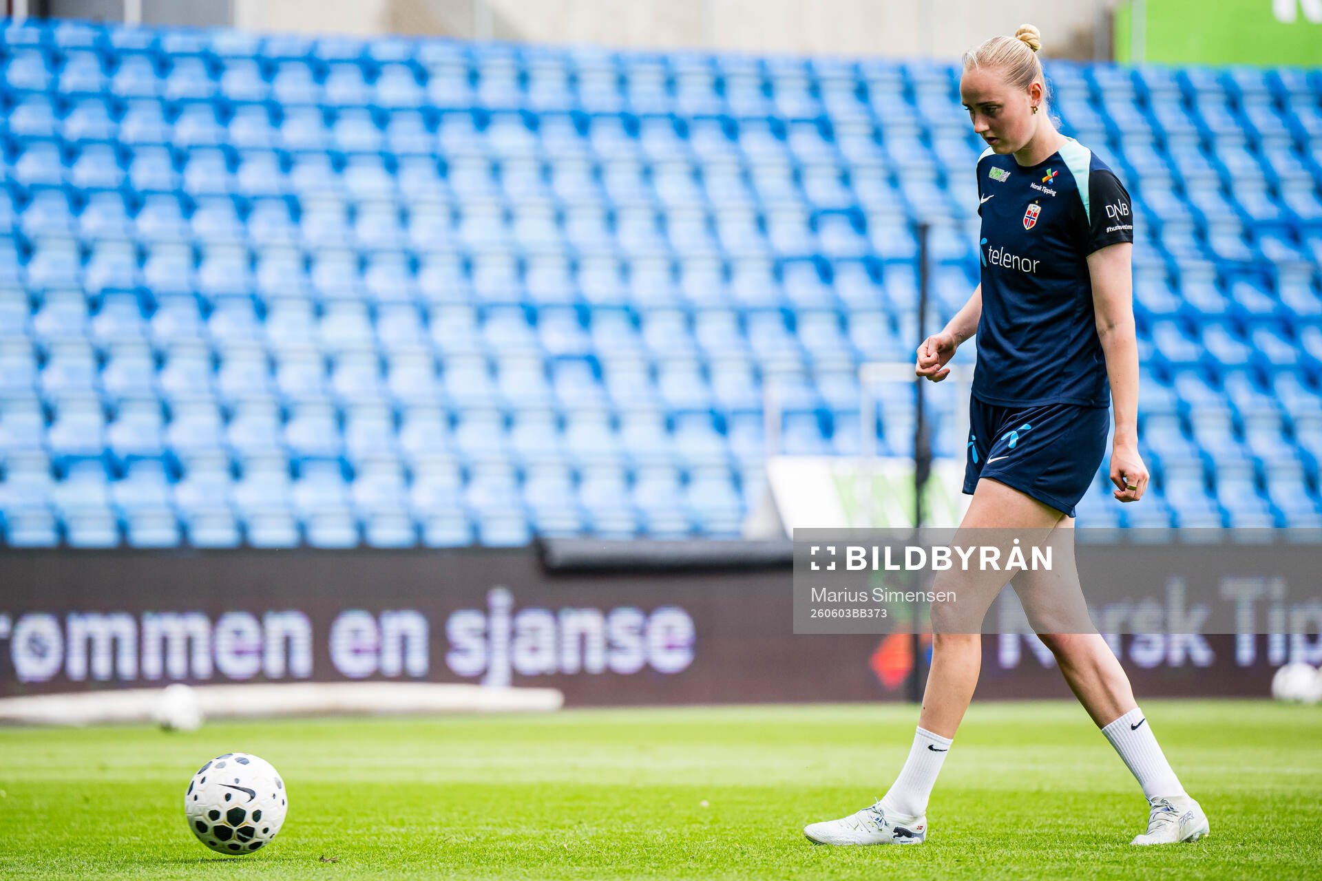 Emilie Bragstad of the Norwegian women’s national