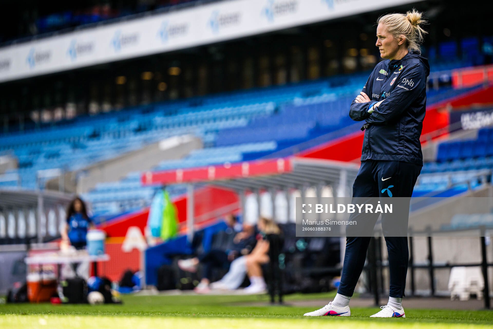 Head coach Gemma Grainger of the Norwegian women’s
