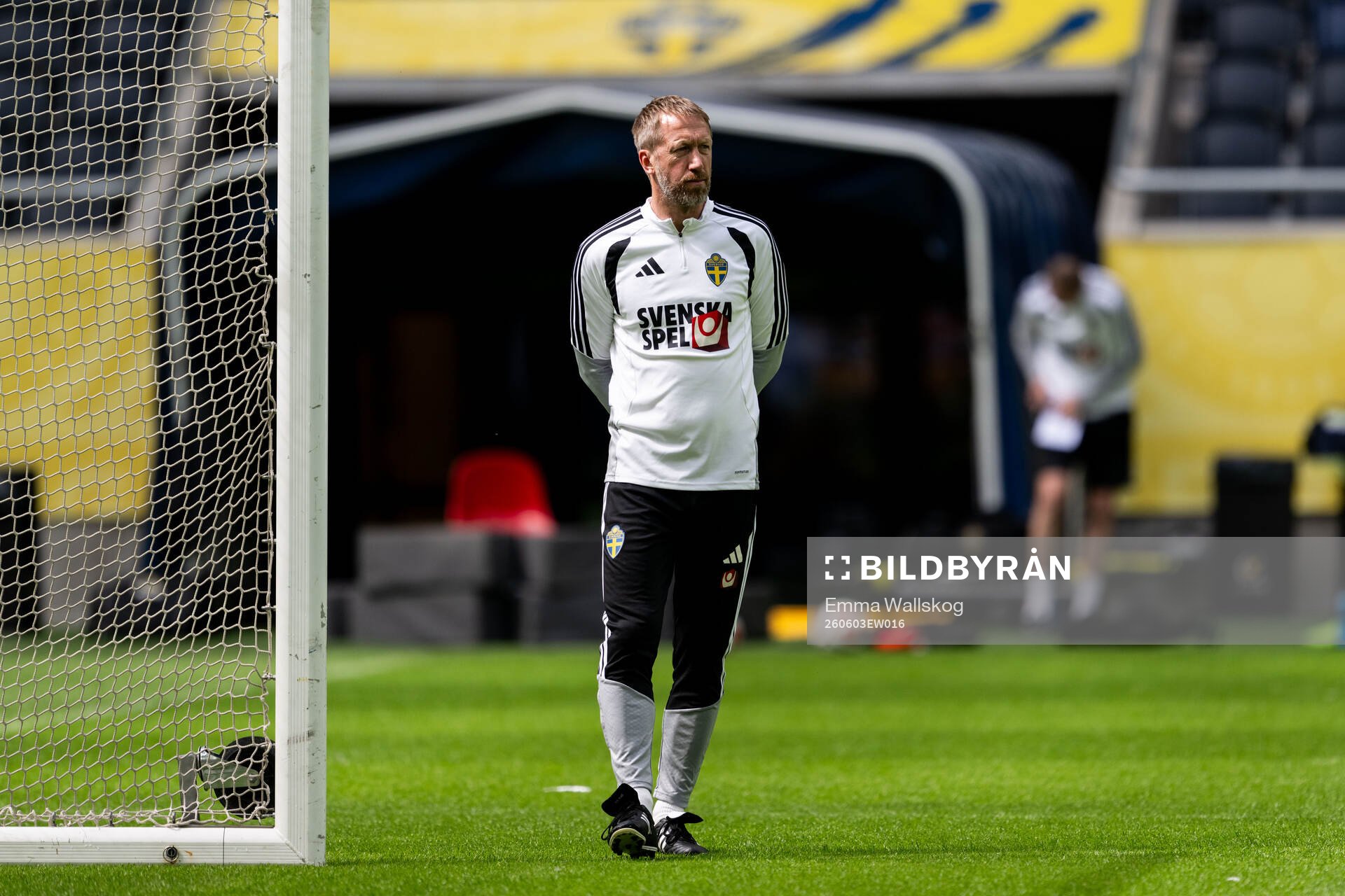 Head coach Graham Potter of the Swedish national football