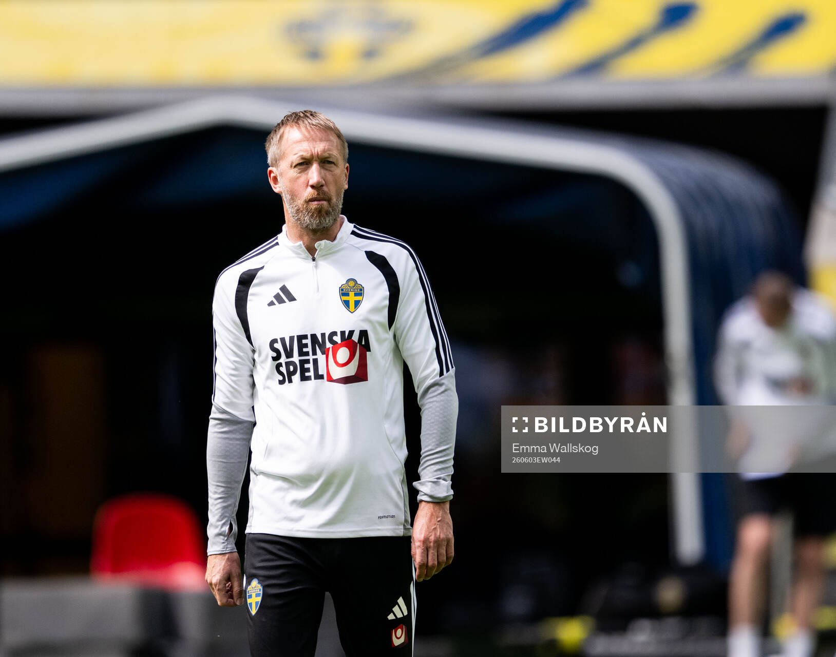 Head coach Graham Potter of the Swedish national football